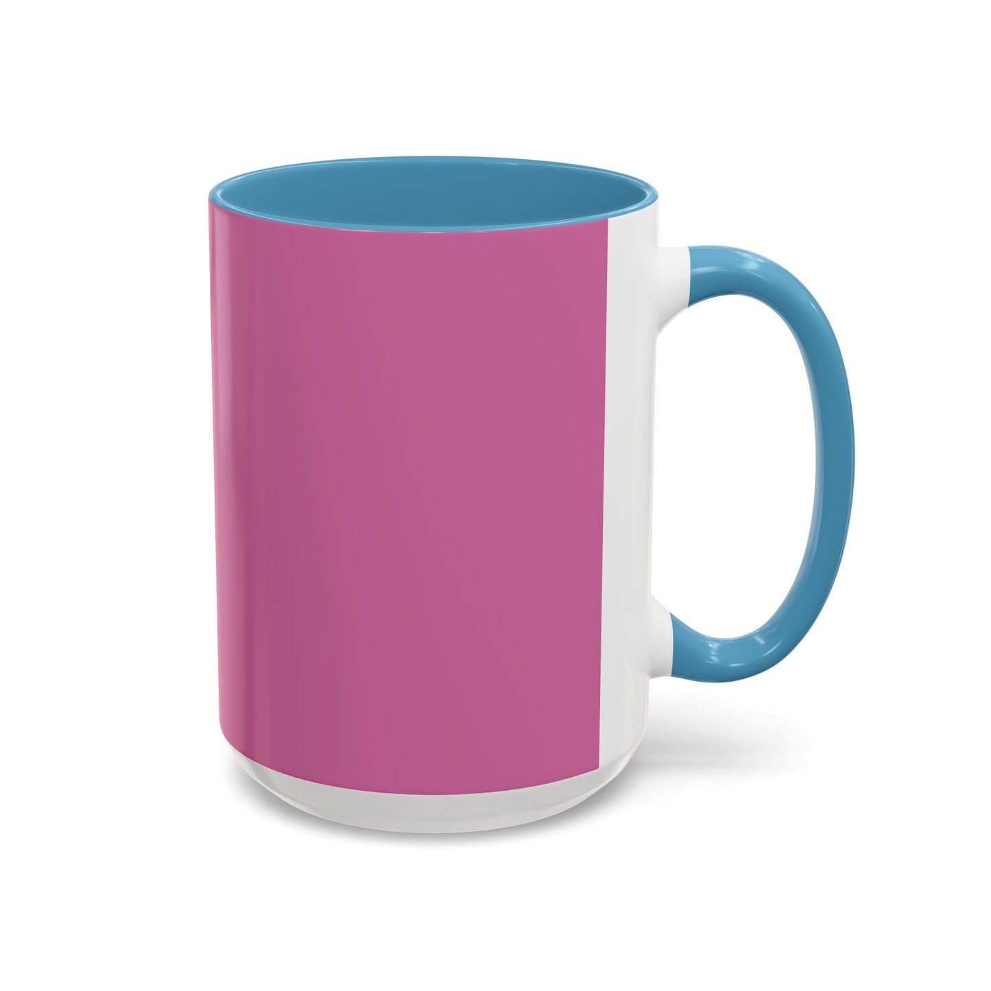 Charming Heart Accent Coffee Mug (Light pink)
