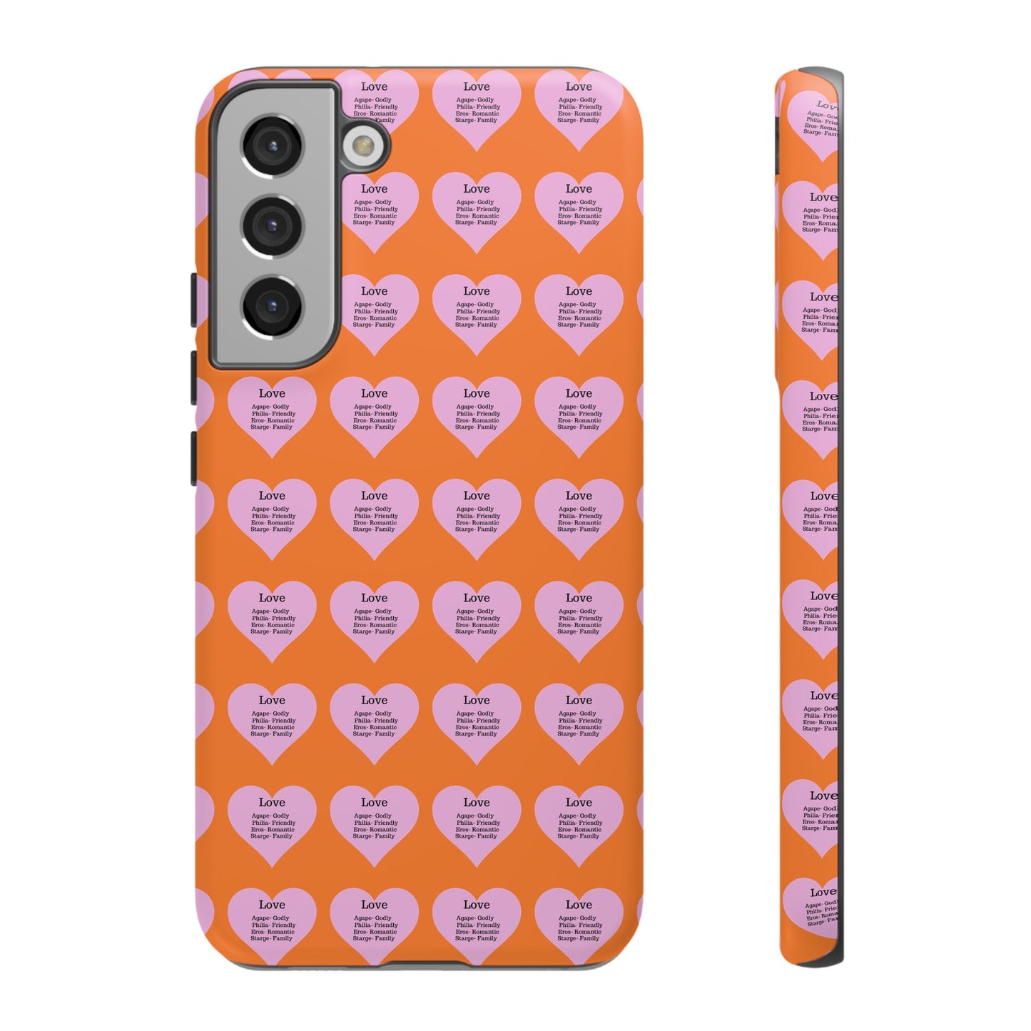 Hearts-A-Flutter Phone Case (Samsung)(Crusta)