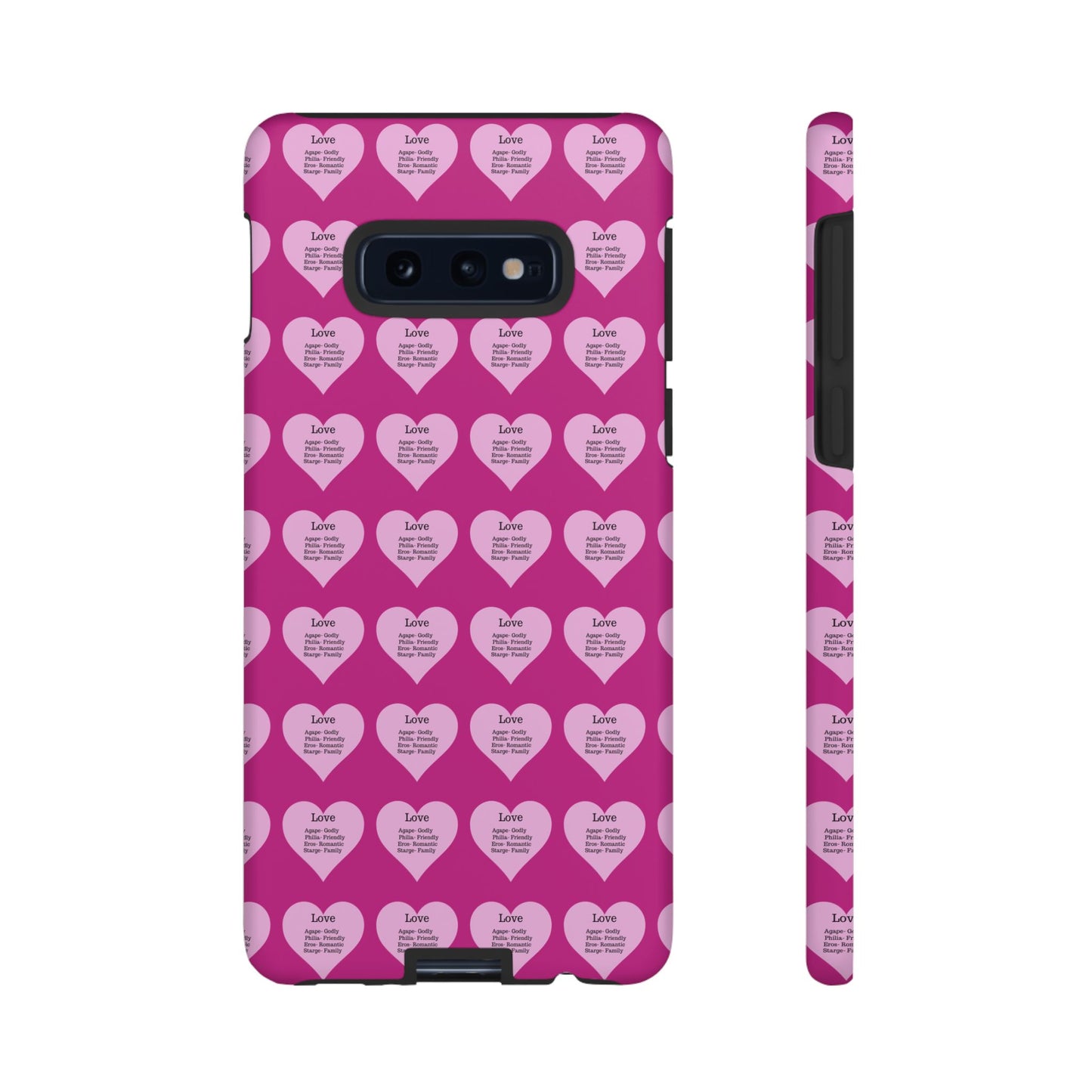 Hearts-A-Flutter Phone Case (Samsung)(Pink)