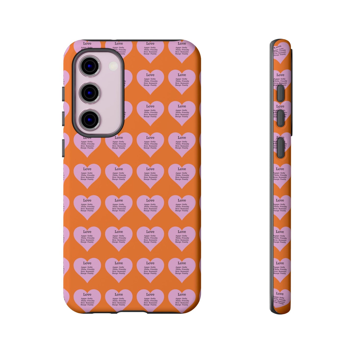 Hearts-A-Flutter Phone Case (Samsung)(Crusta)