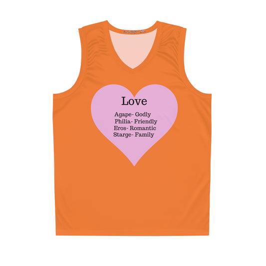 Love Heart Basketball Jersey (Crusta)
