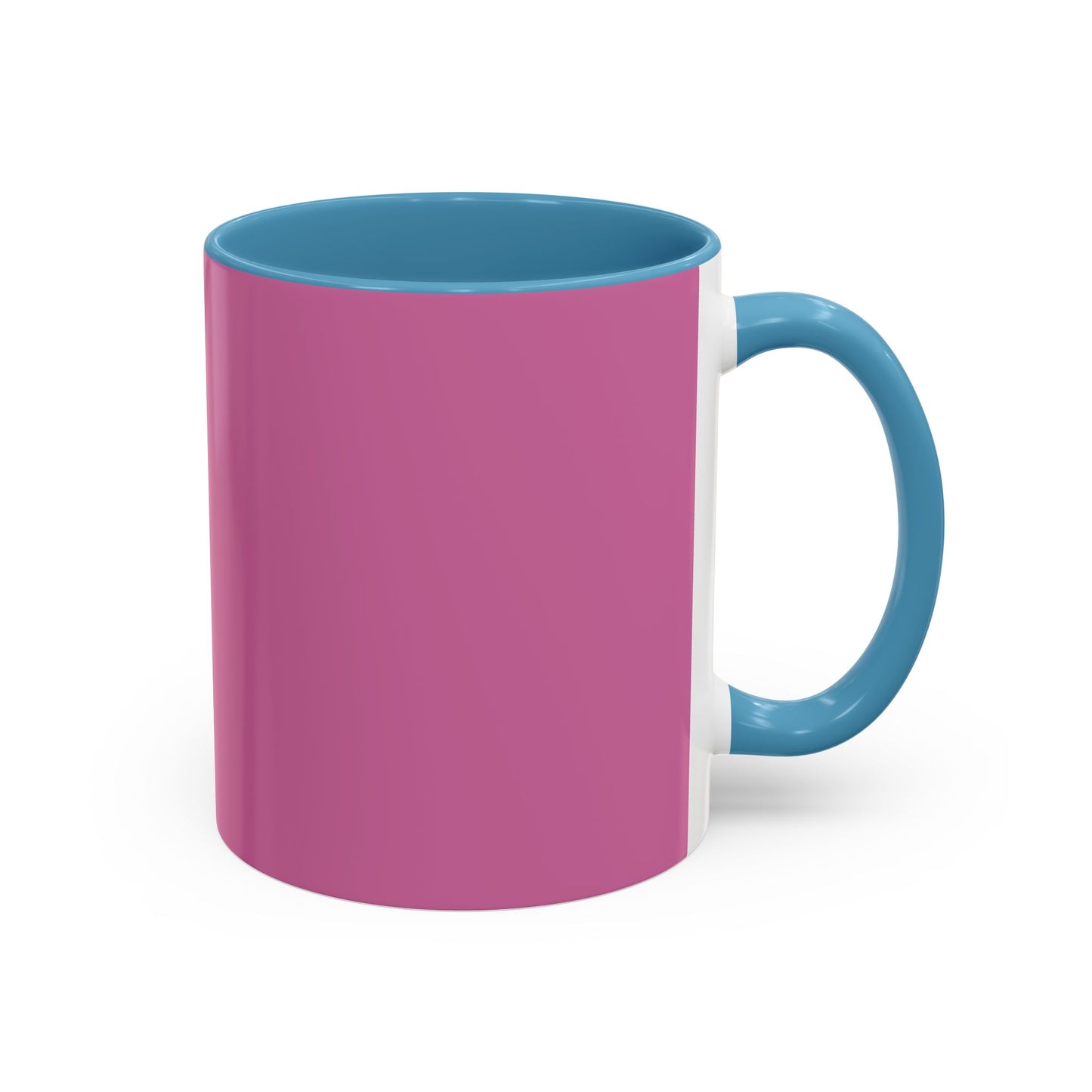 Charming Heart Accent Coffee Mug (Light pink)