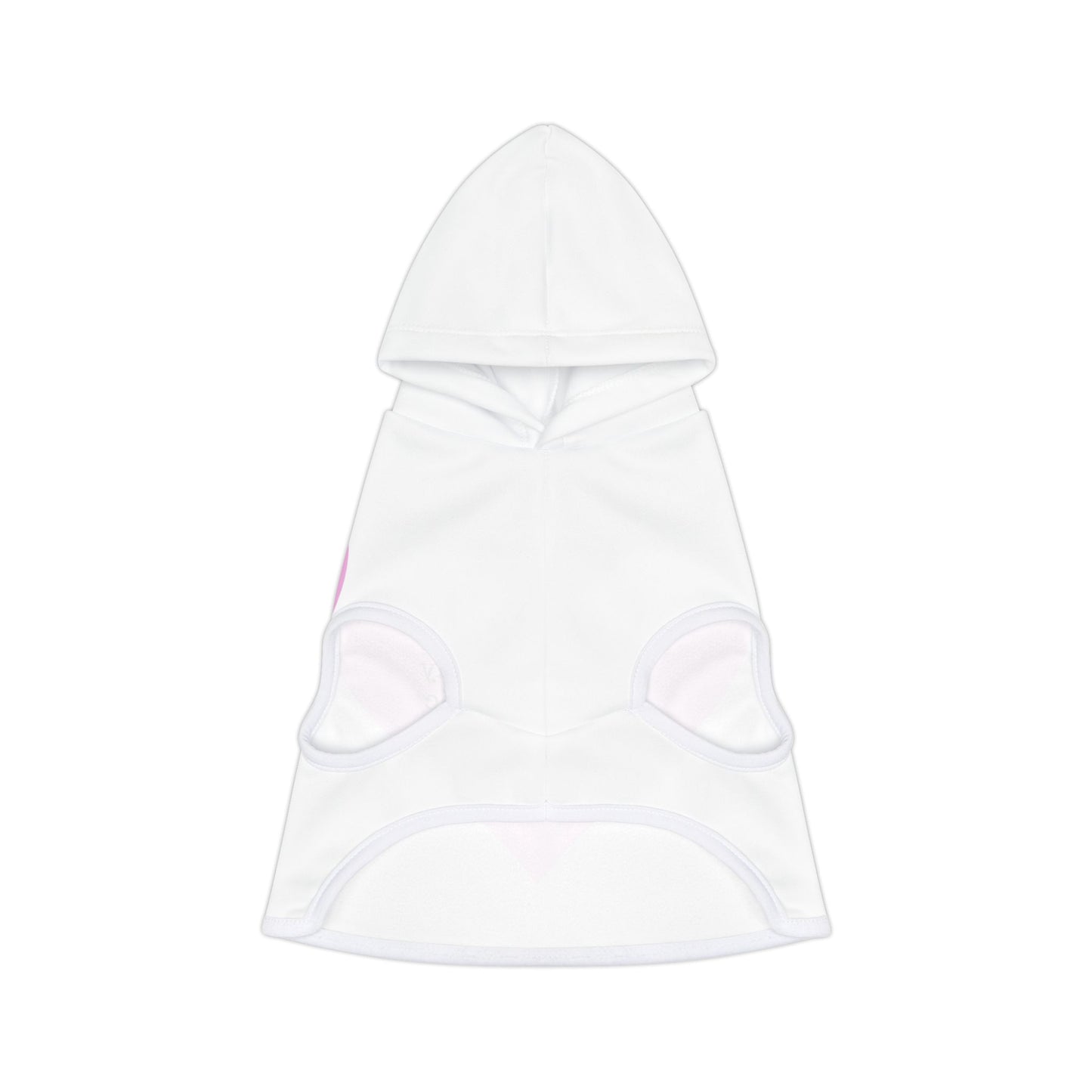 Charming Heart Pet Hoodie (White)