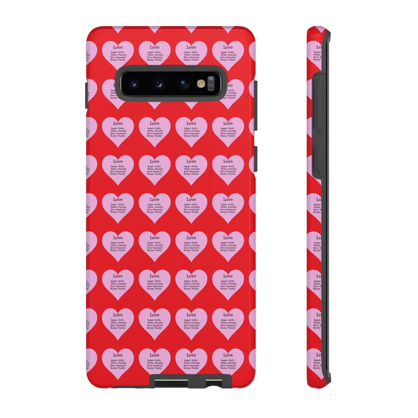 Hearts-A-Flutter Phone Case (Samsung)(Red)