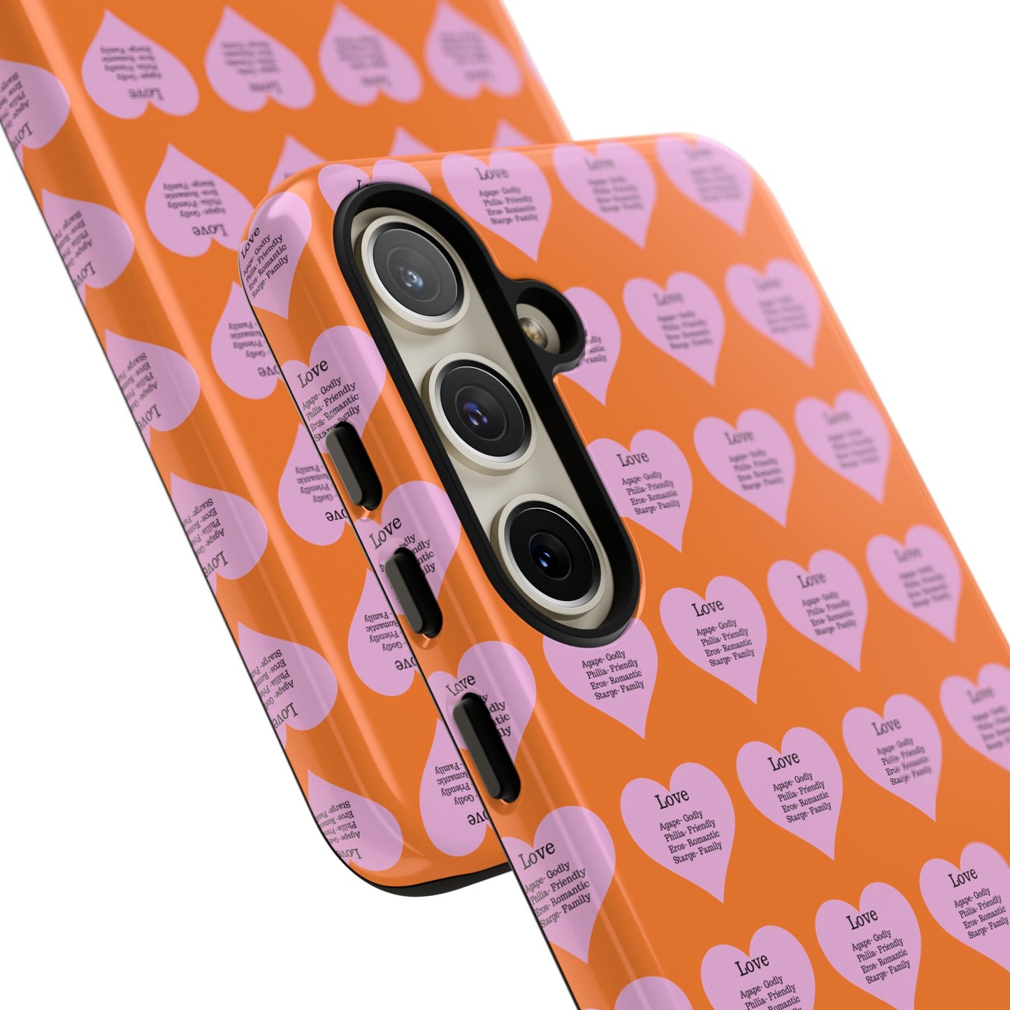 Hearts-A-Flutter Phone Case (Samsung)(Crusta)