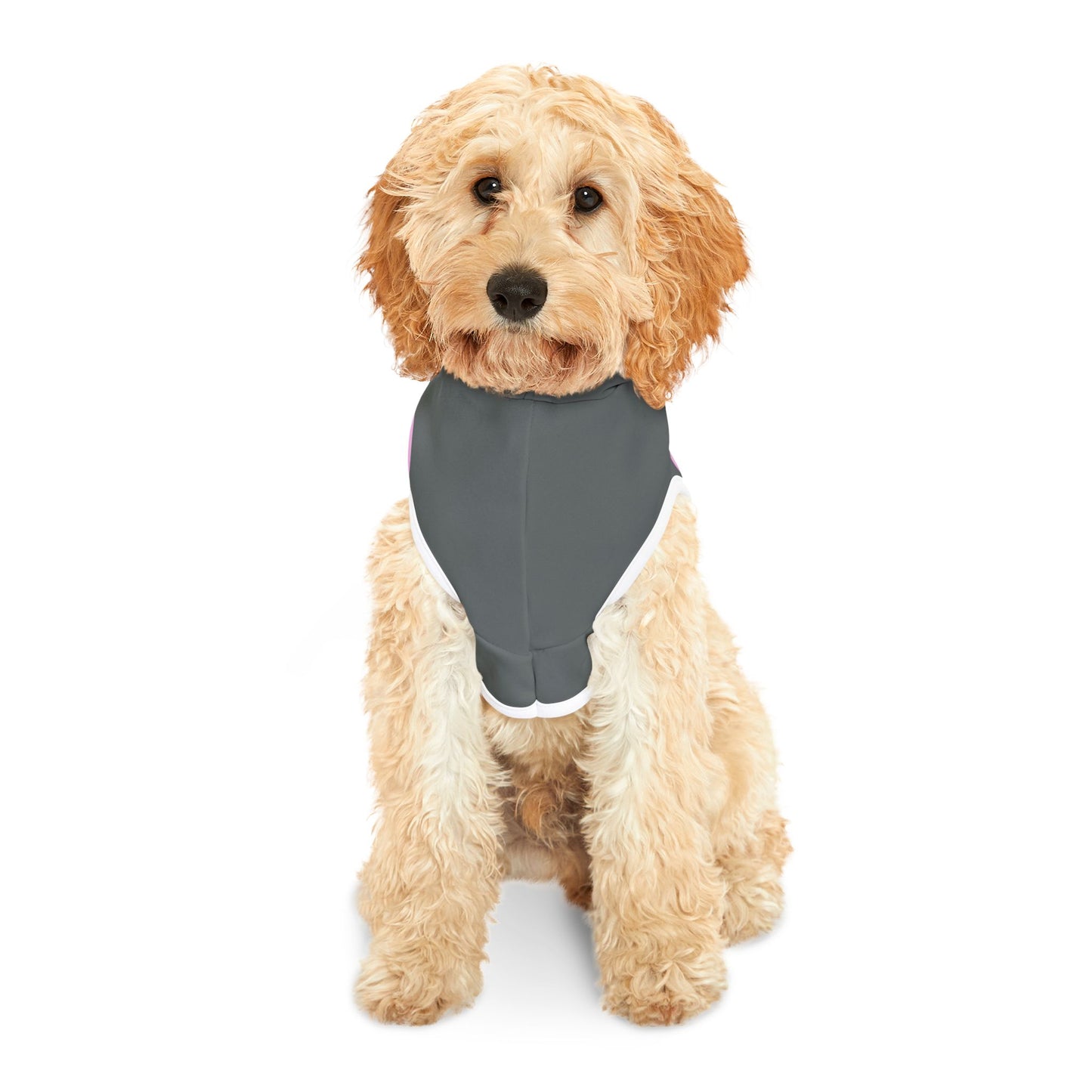 Charming Heart Pet Hoodie (Dark grey)