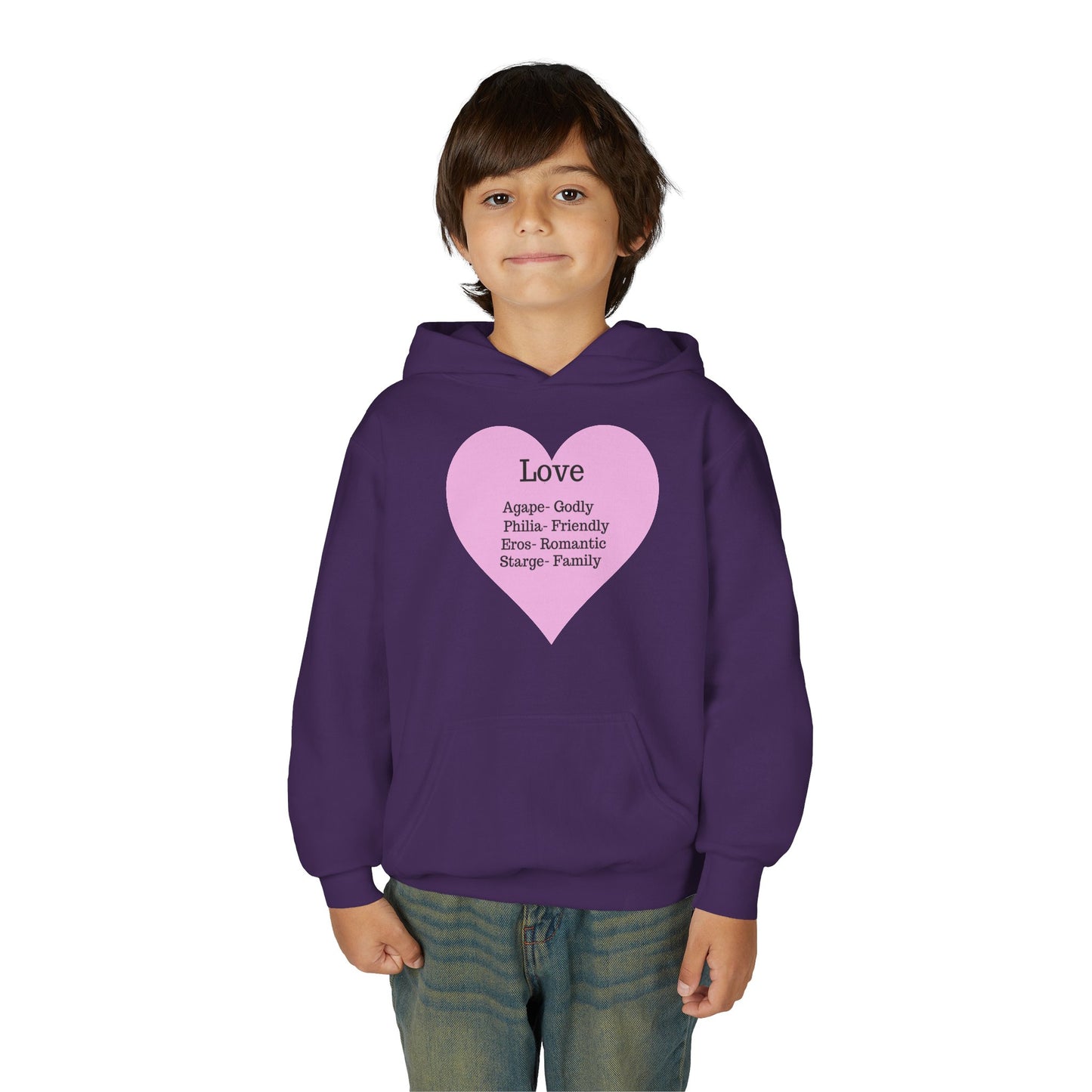 The Meaning of Love Kids Hoodie