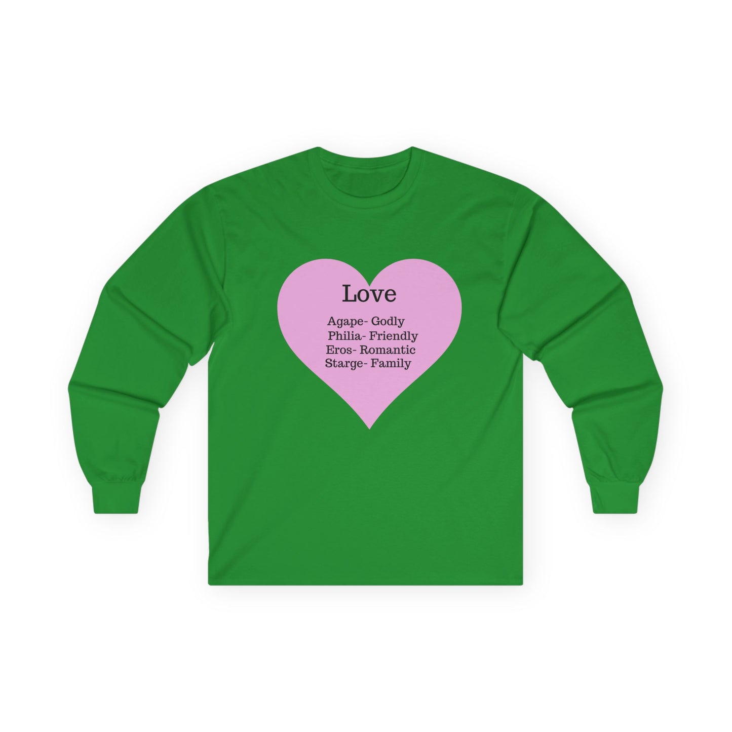 Love Types Unisex Ultra Cotton Long Sleeve Tee