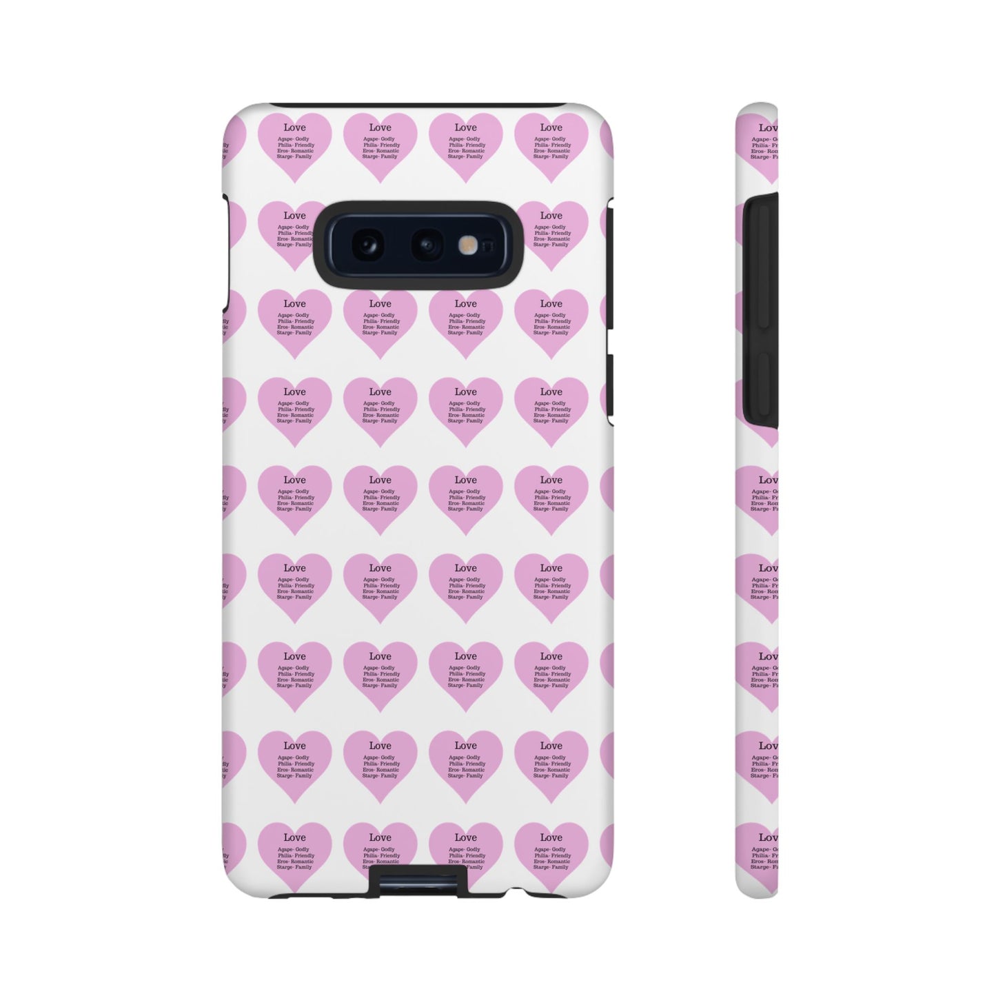 Hearts-A-Flutter Phone Case (Samsung)(White)