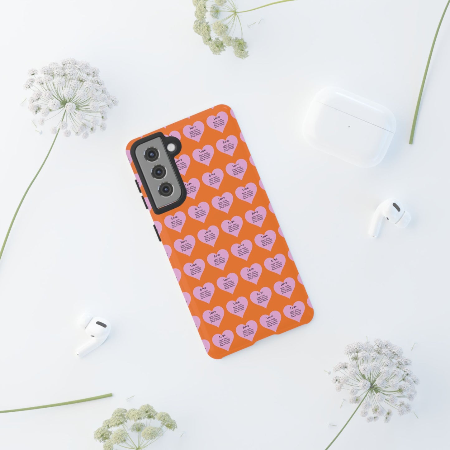Hearts-A-Flutter Phone Case (Samsung)(Crusta)
