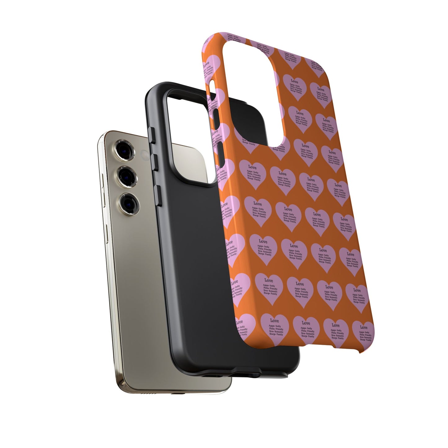 Hearts-A-Flutter Phone Case (Samsung)(Crusta)