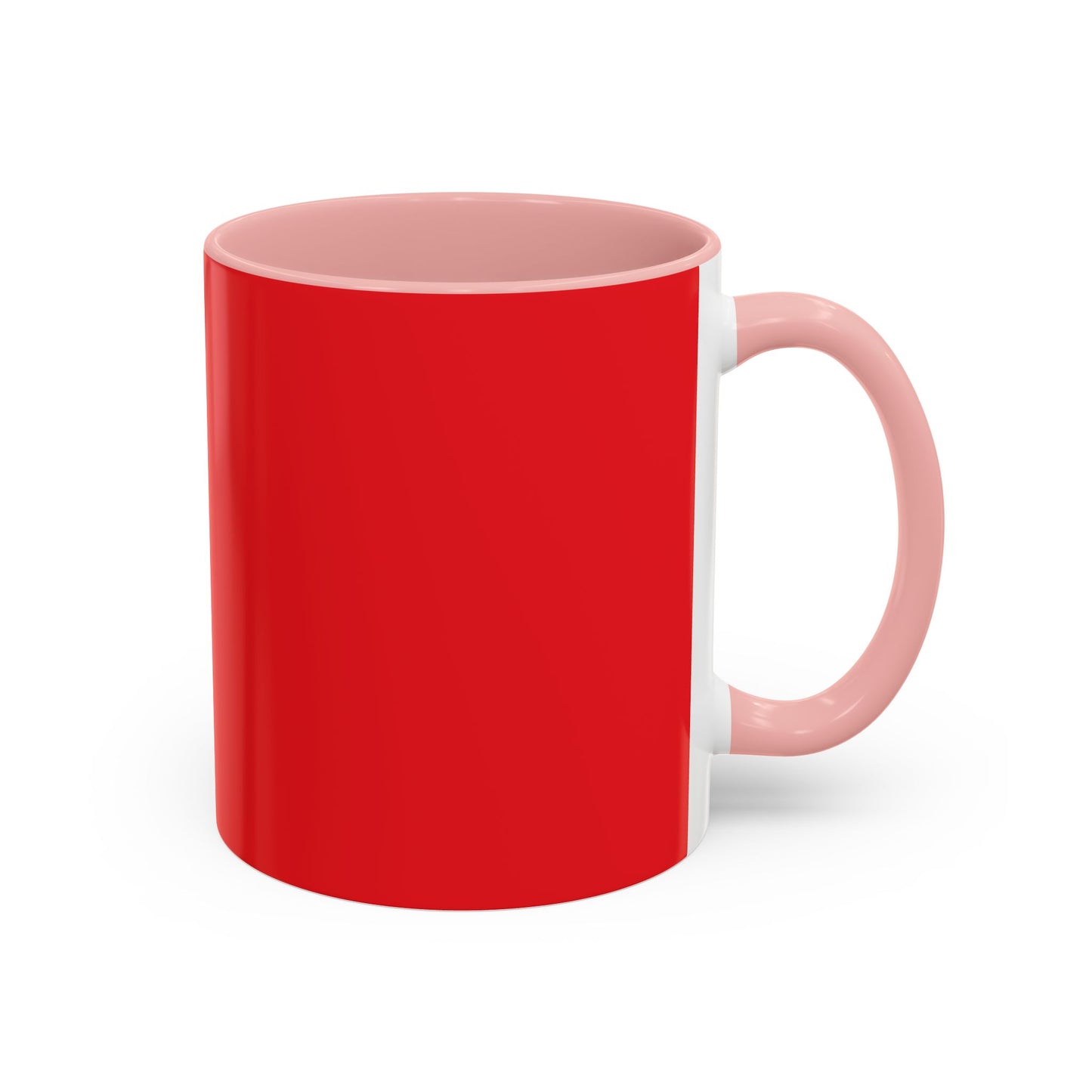 Charming Heart Accent Coffee Mug (Red)