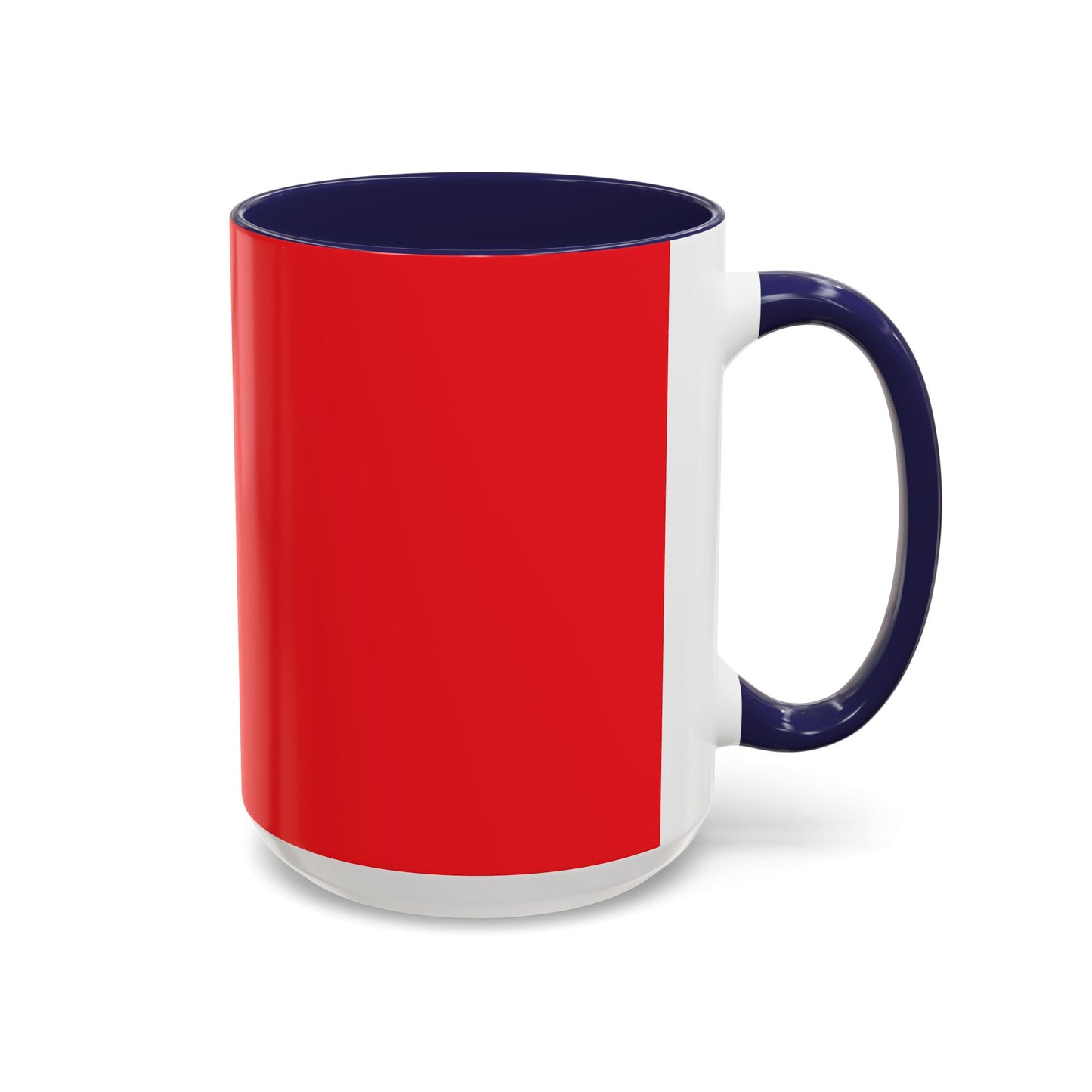 Charming Heart Accent Coffee Mug (Red)