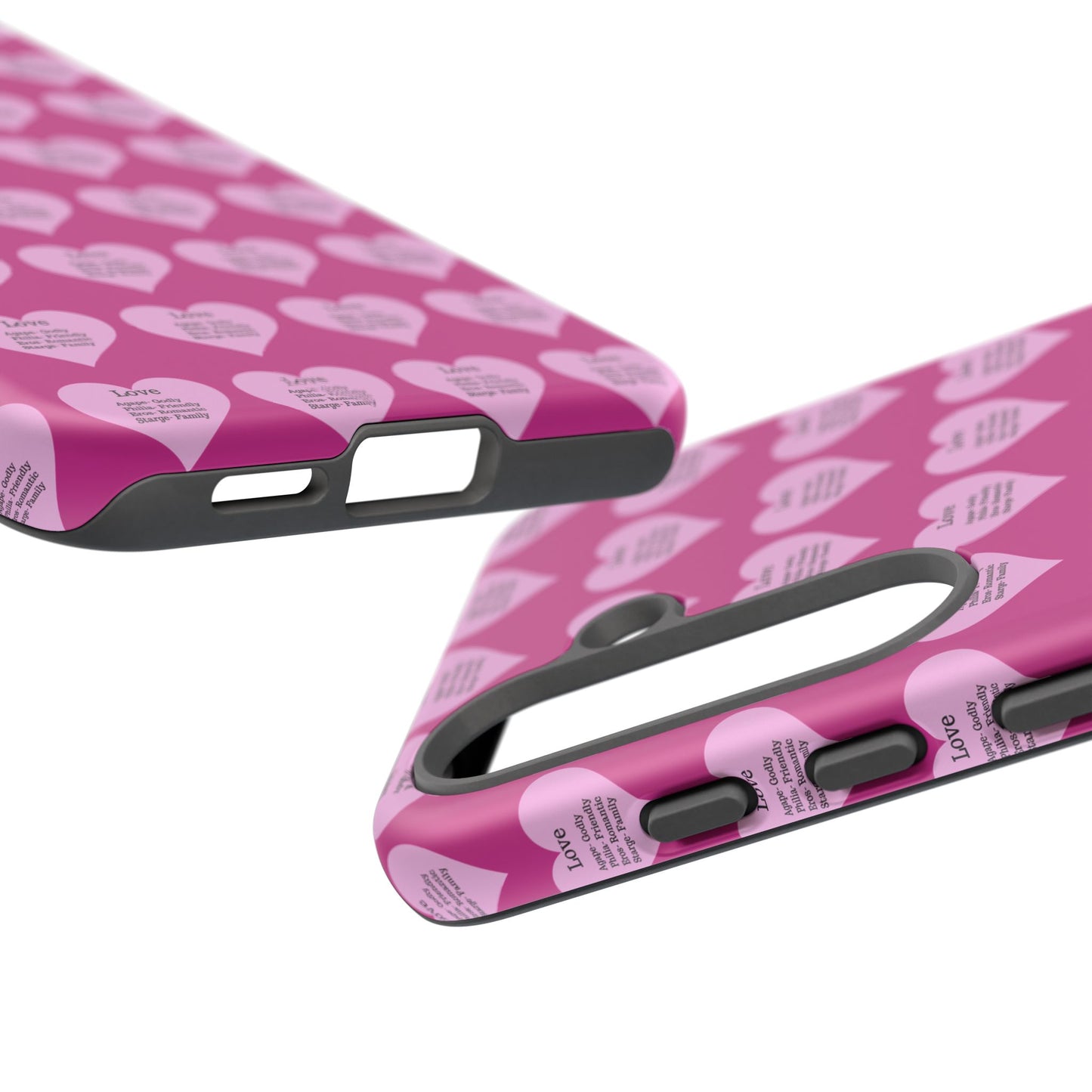 Hearts-A-Flutter Phone Case (Samsung)(Pink)