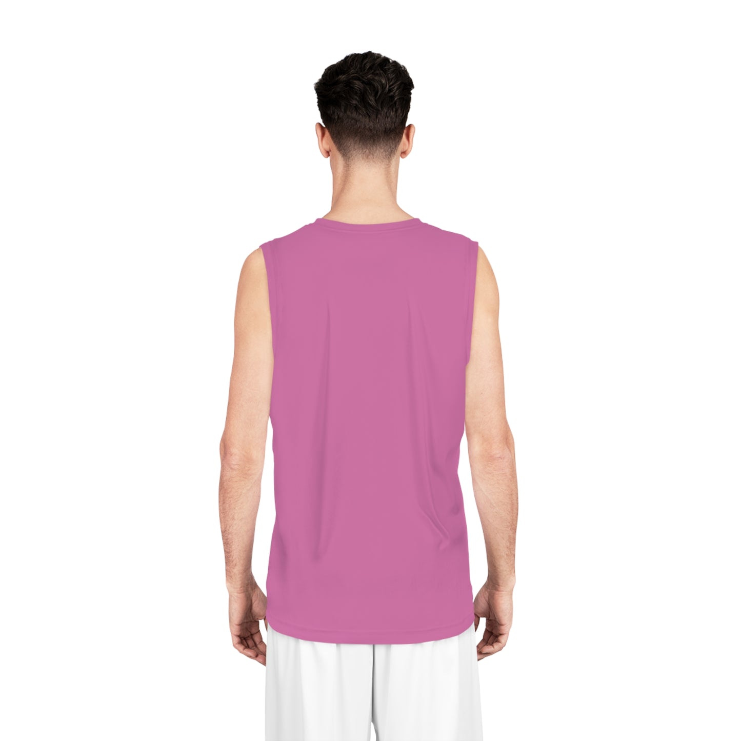 Love Heart Basketball Jersey (Light Pink)