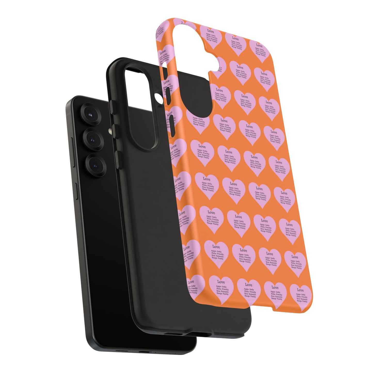 Hearts-A-Flutter Phone Case (Samsung)(Crusta)