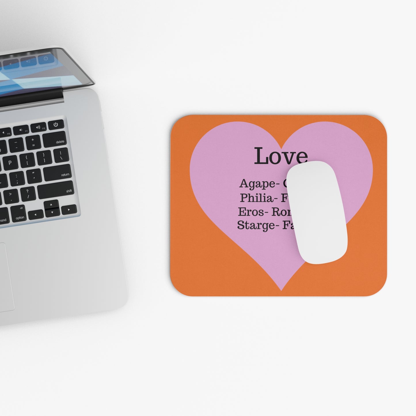 The Four Loves Mouse Pad (Crusta)