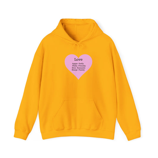 Love Types Unisex Heavy Blend Hoodie