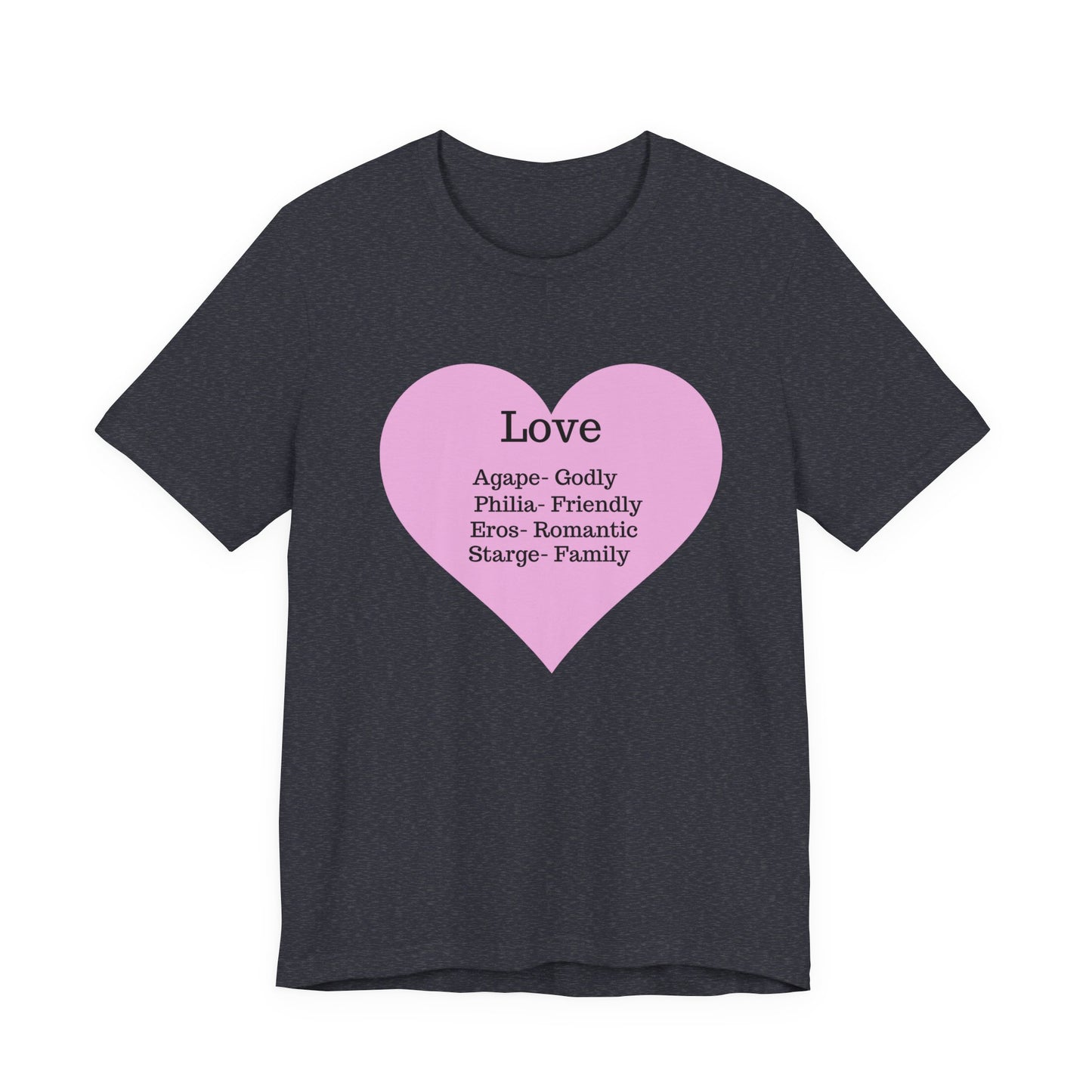 Heartfelt Love Unisex Tee - Premium Comfort & Everyday Style