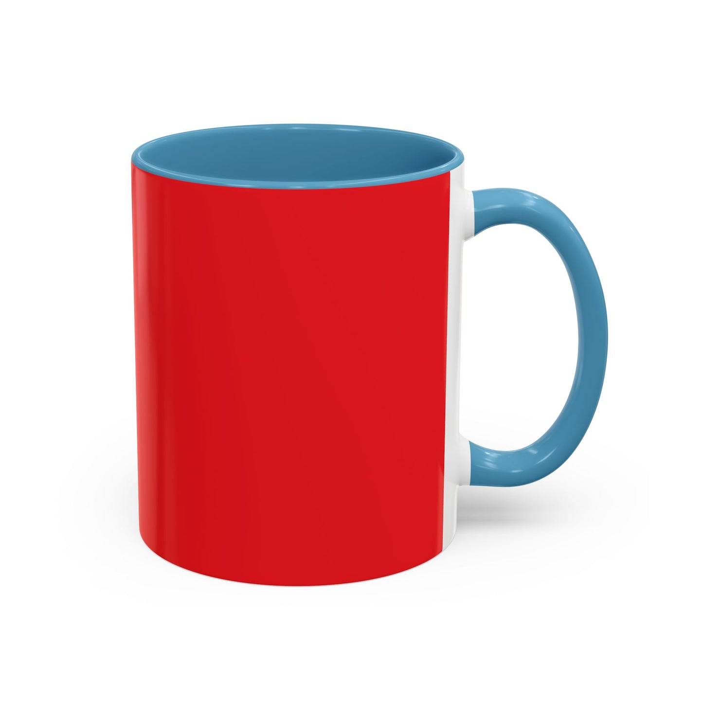 Charming Heart Accent Coffee Mug (Red)