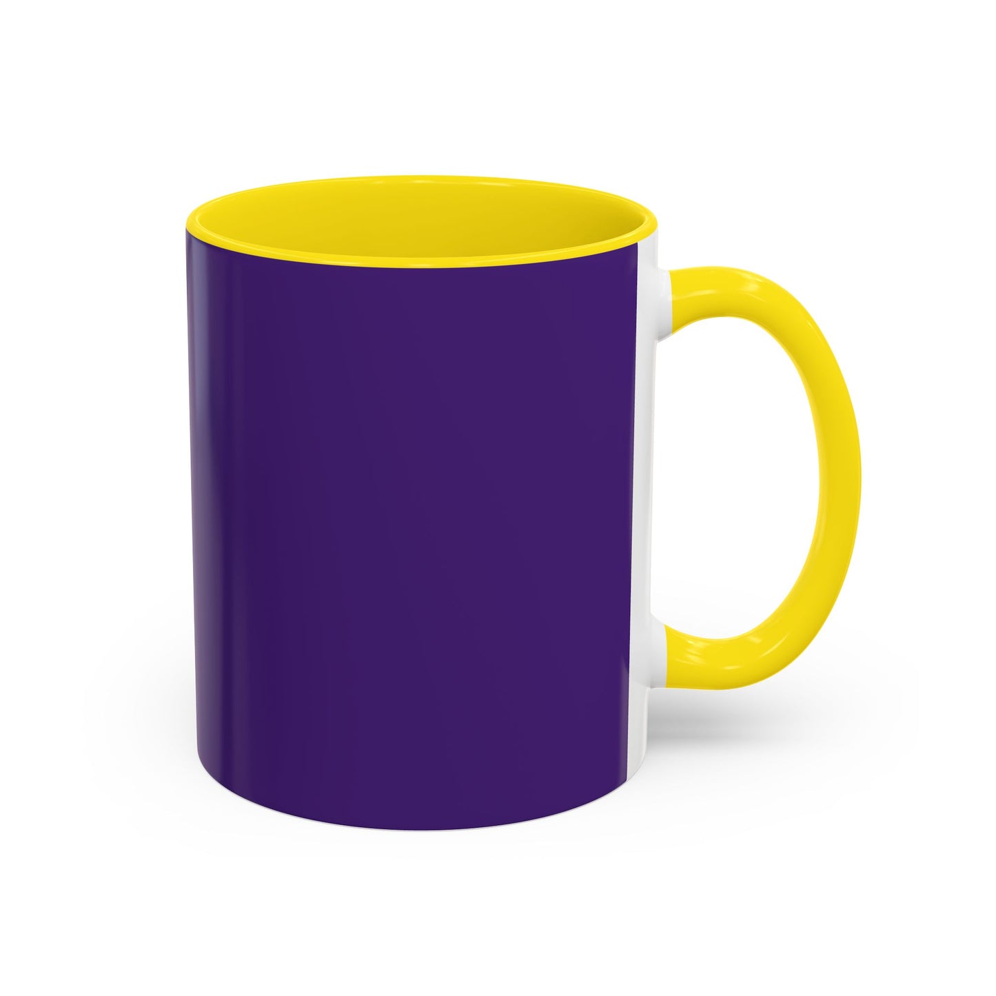 Charming Heart Accent Coffee Mug (Purple)
