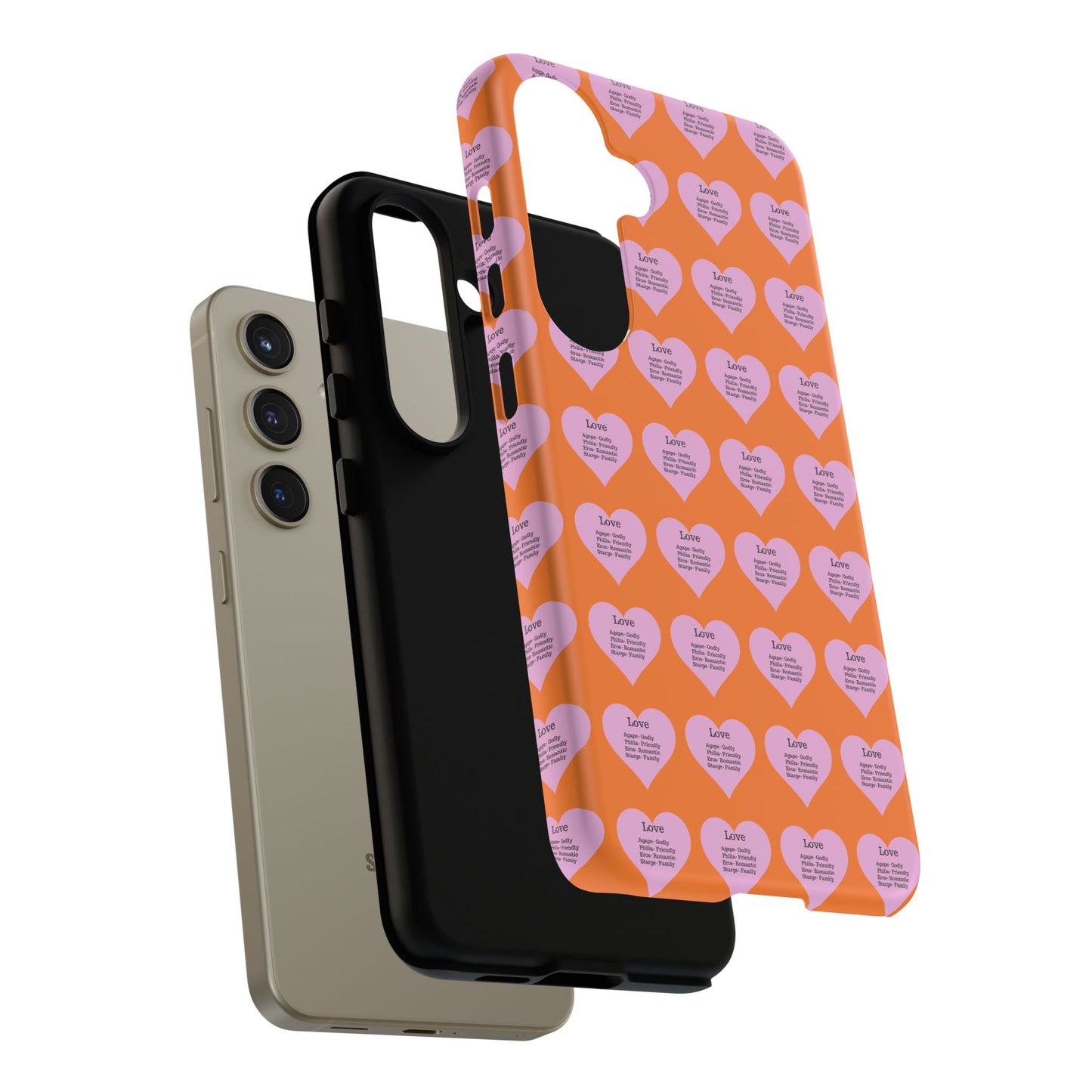 Hearts-A-Flutter Phone Case (Samsung)(Crusta)