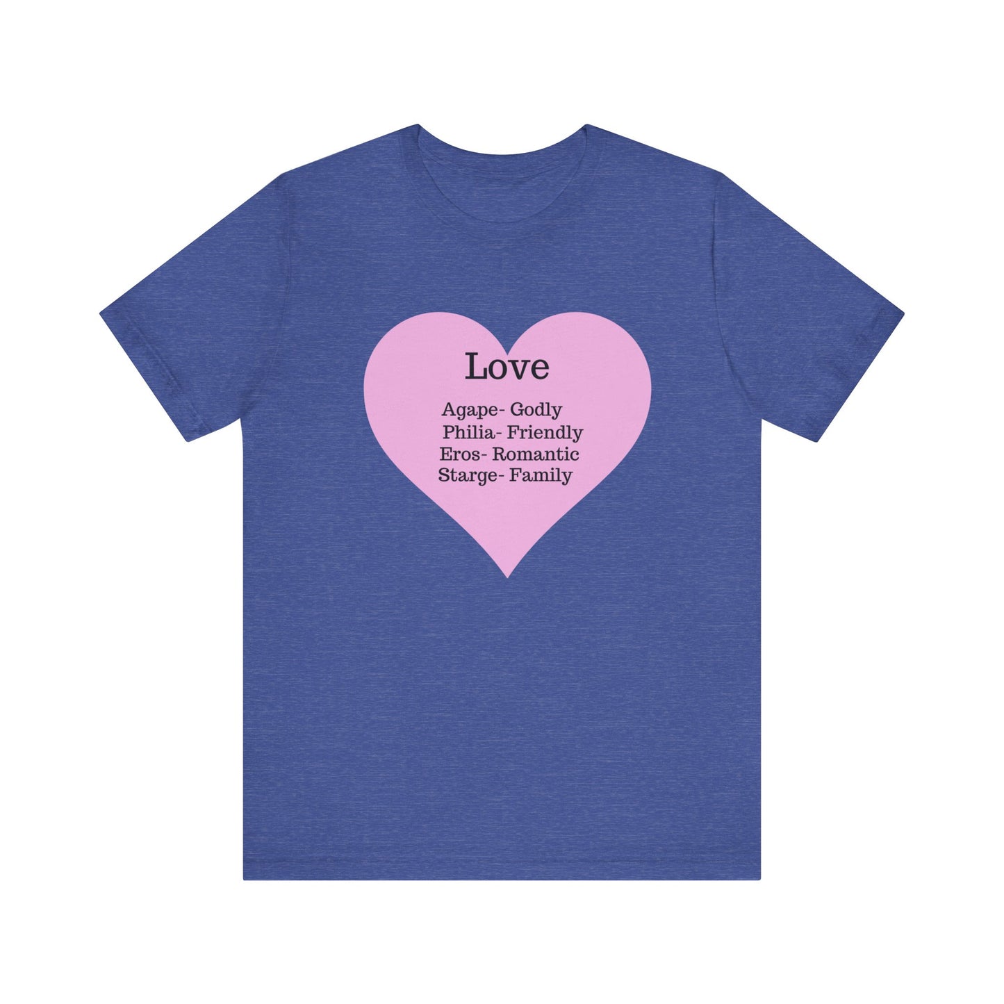 Heartfelt Love Unisex Tee - Premium Comfort & Everyday Style