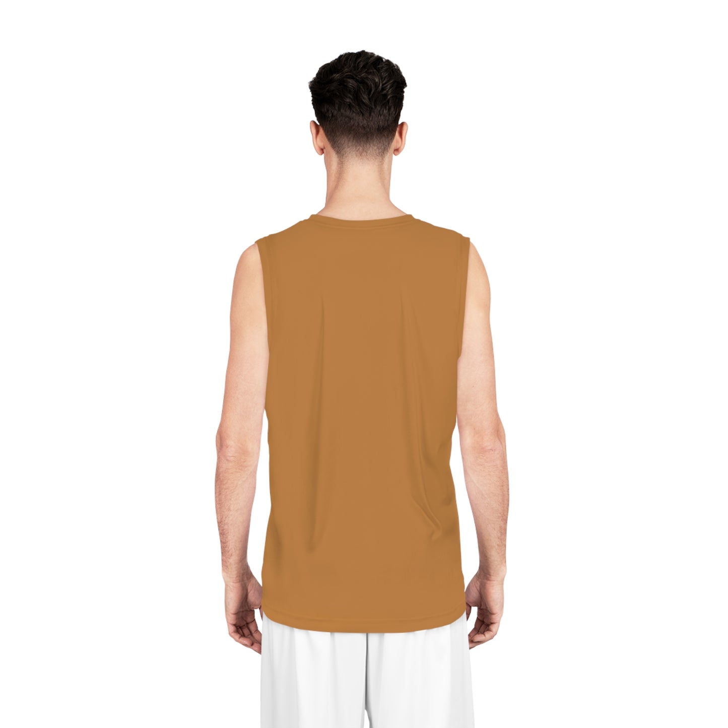 Love Heart Basketball Jersey (Light Brown)