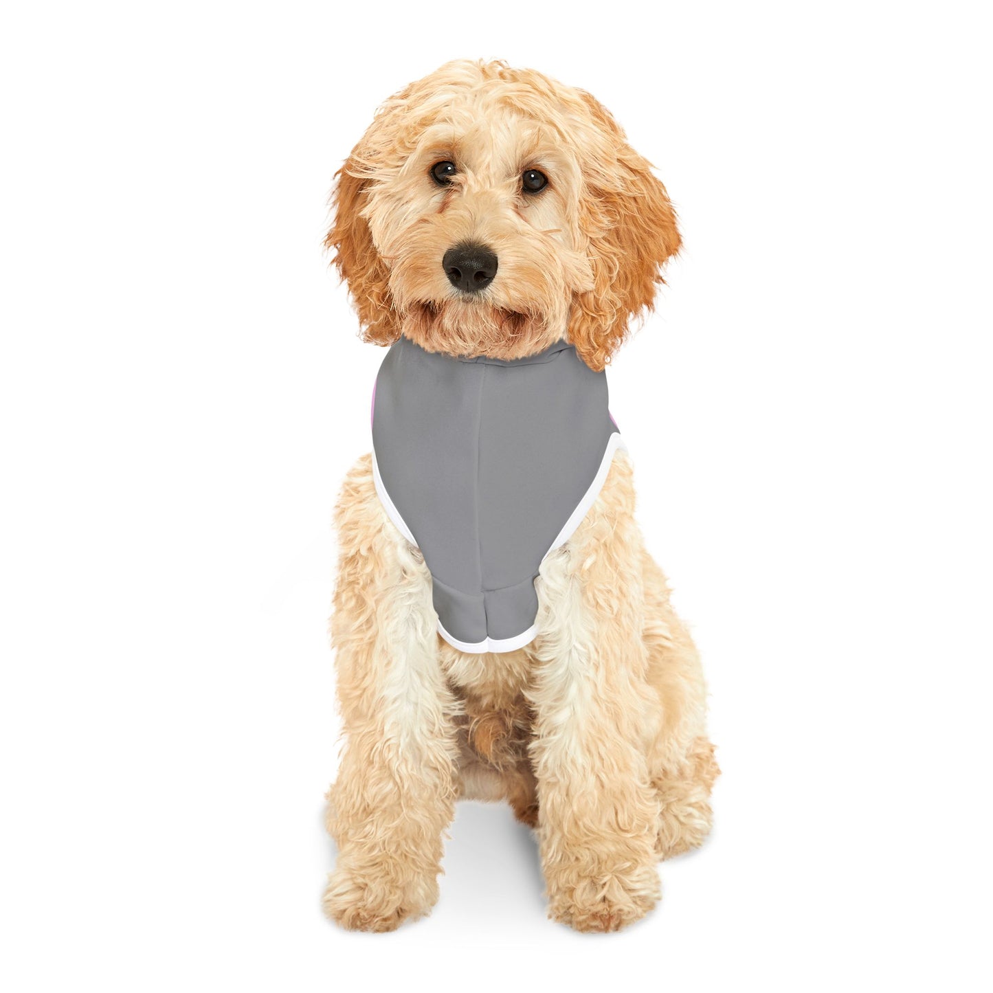 Charming Heart Pet Hoodie (Grey)