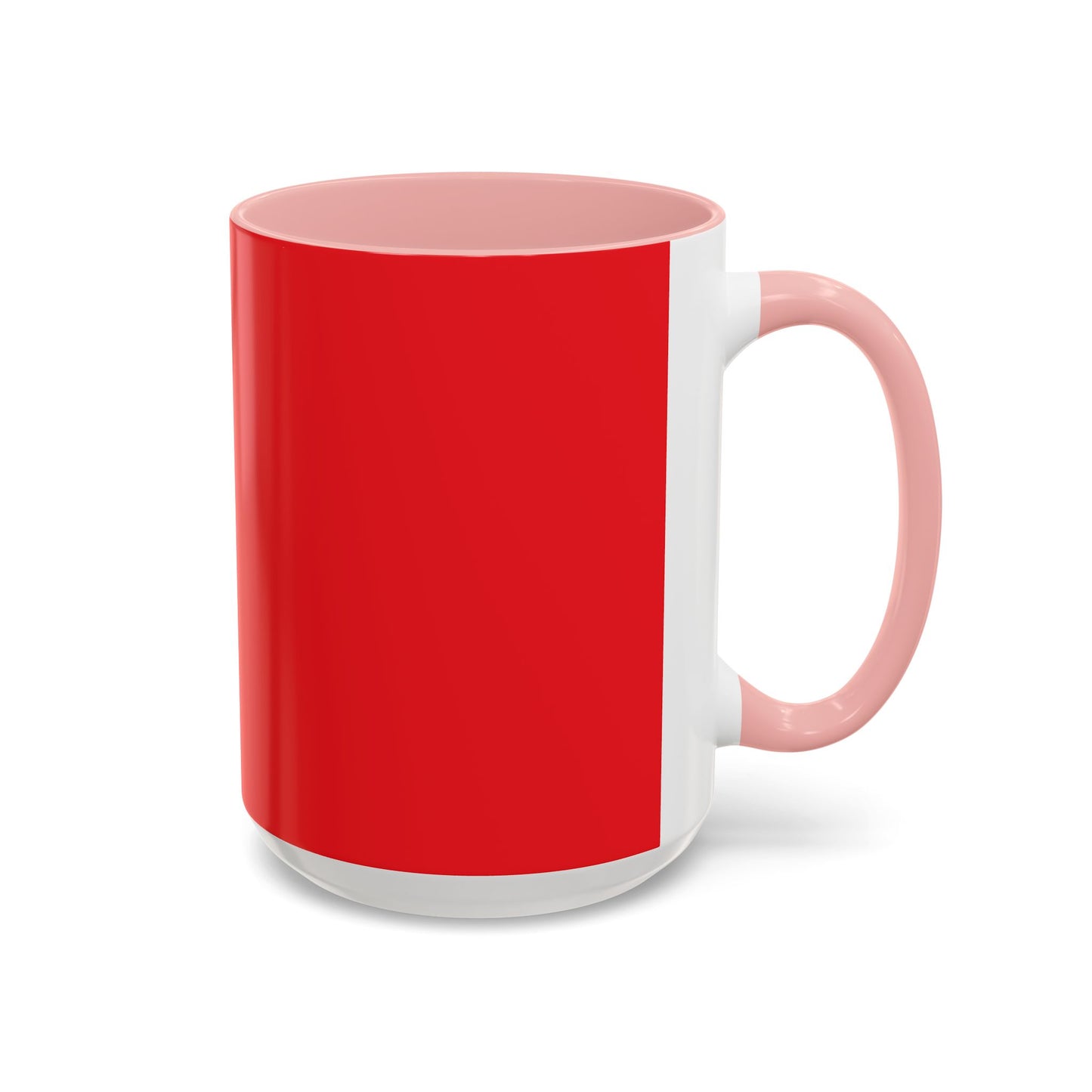 Charming Heart Accent Coffee Mug (Red)
