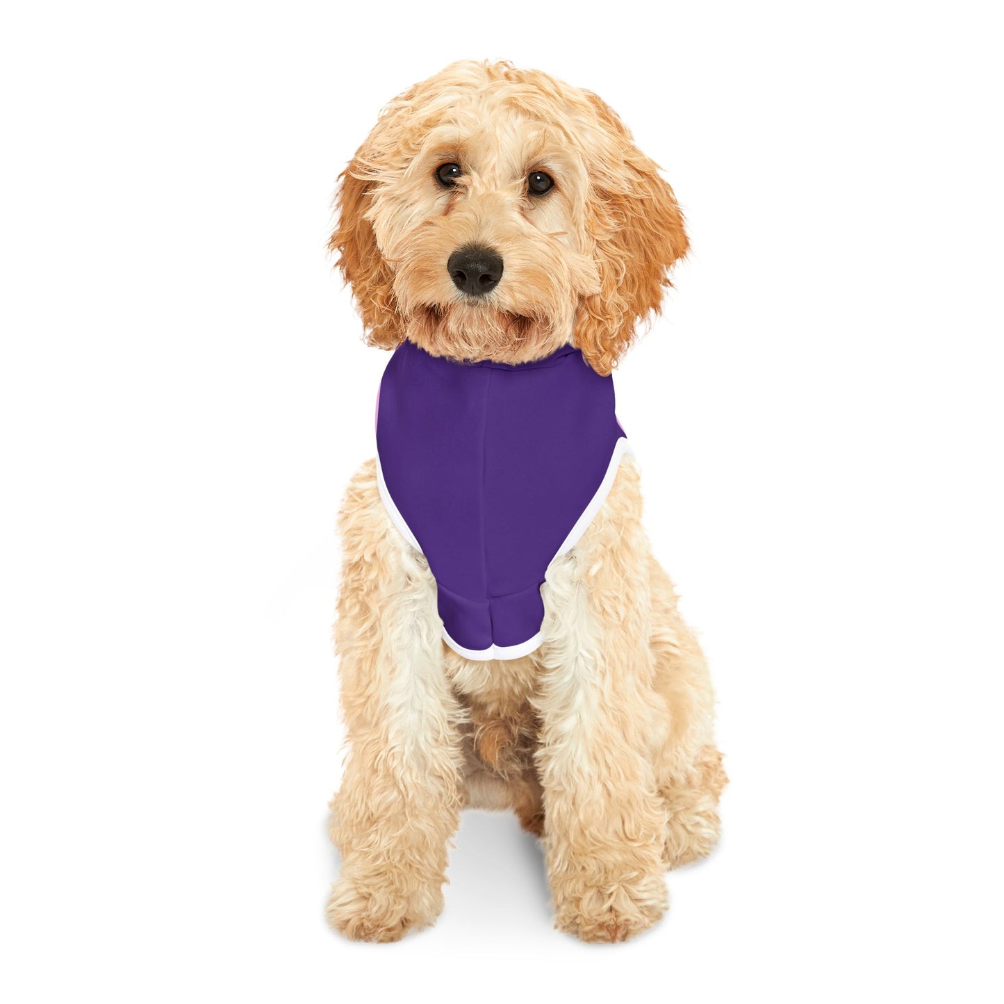 Charming Heart Pet Hoodie (Purple)