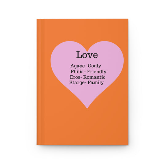 Charming Heart Hardcover Journal - Lined Pages (Crusta)