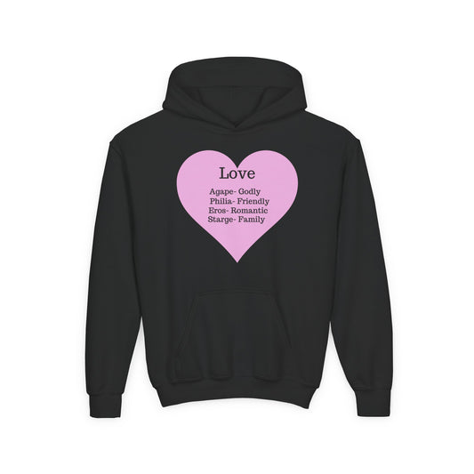 The Meaning of Love Kids Hoodie