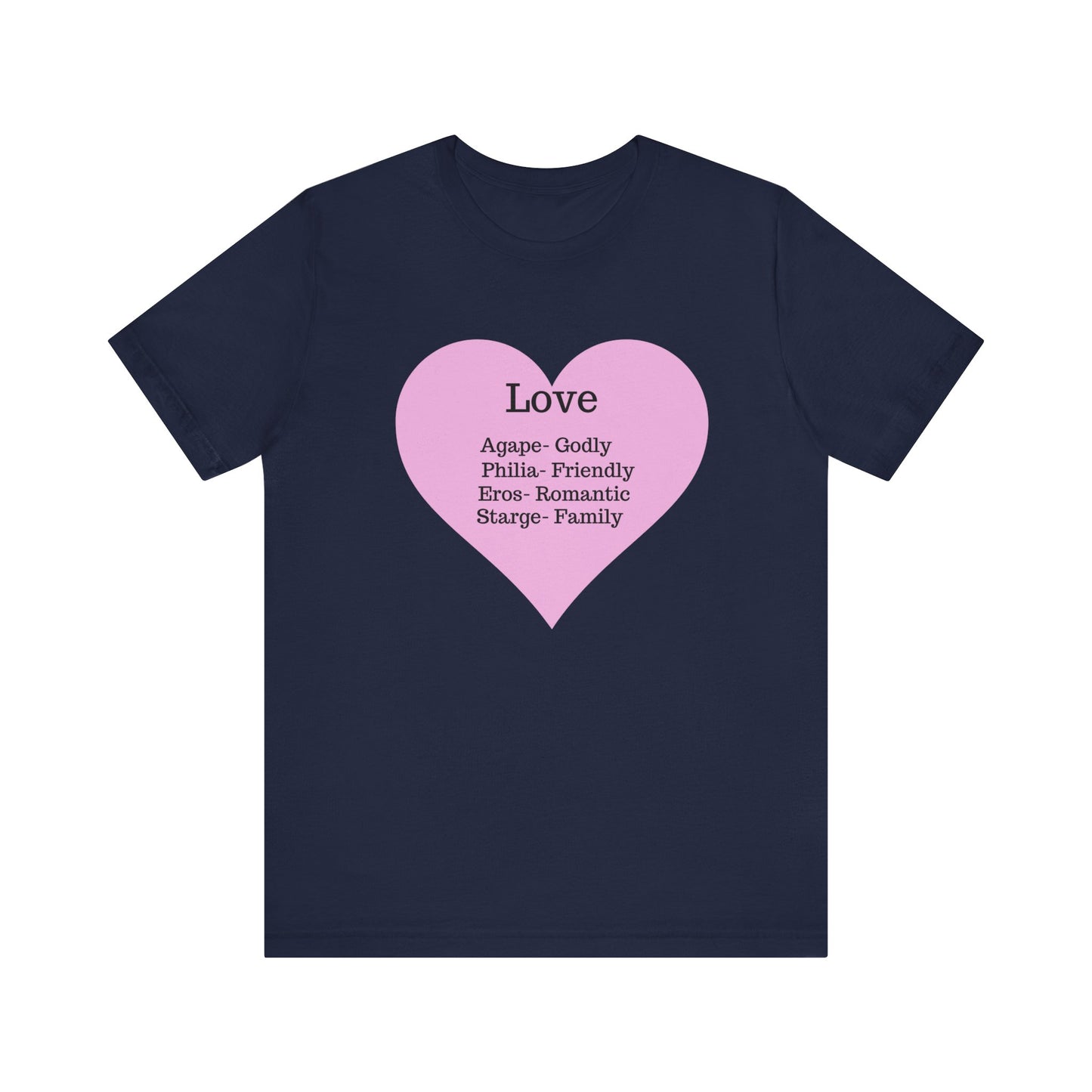 Heartfelt Love Unisex Tee - Premium Comfort & Everyday Style