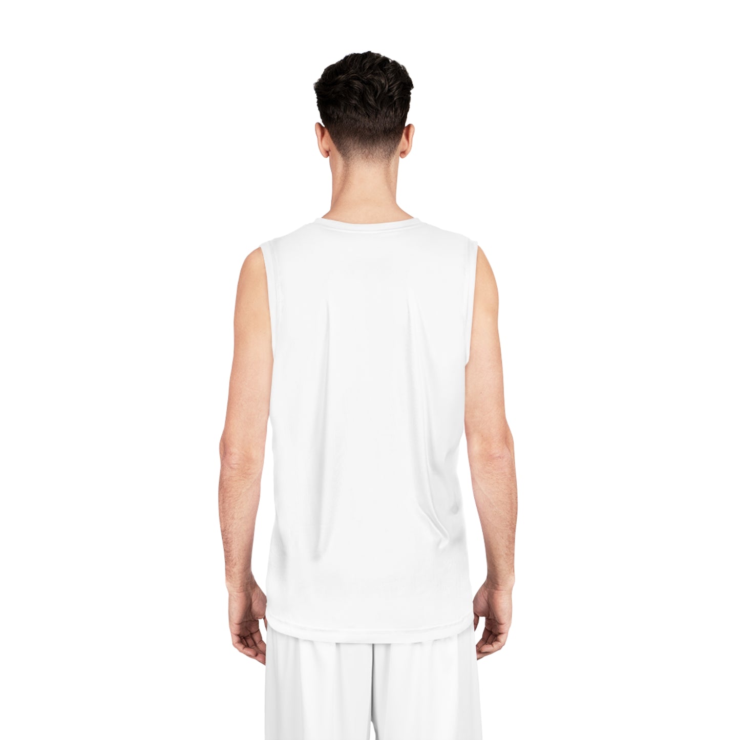 Love Heart Basketball Jersey (White)