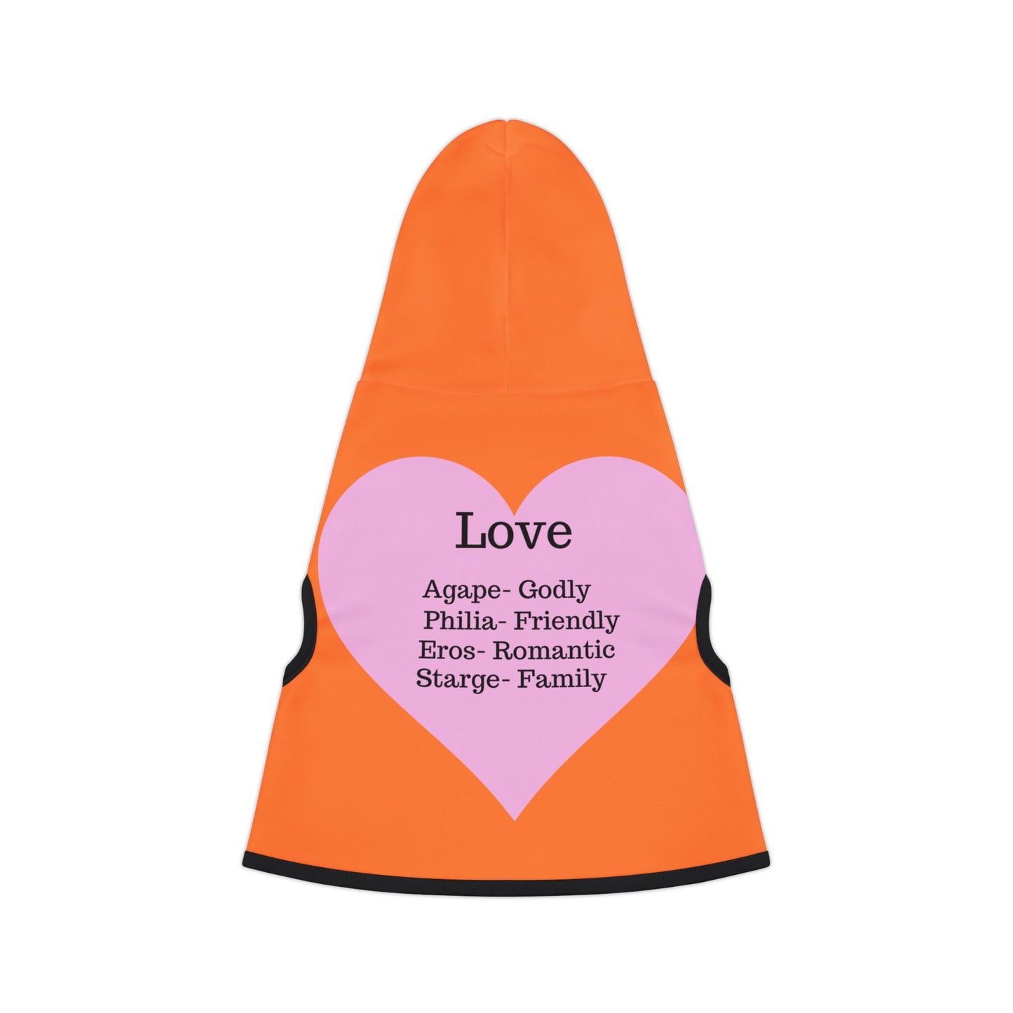 Charming Heart Pet Hoodie (Crusta)