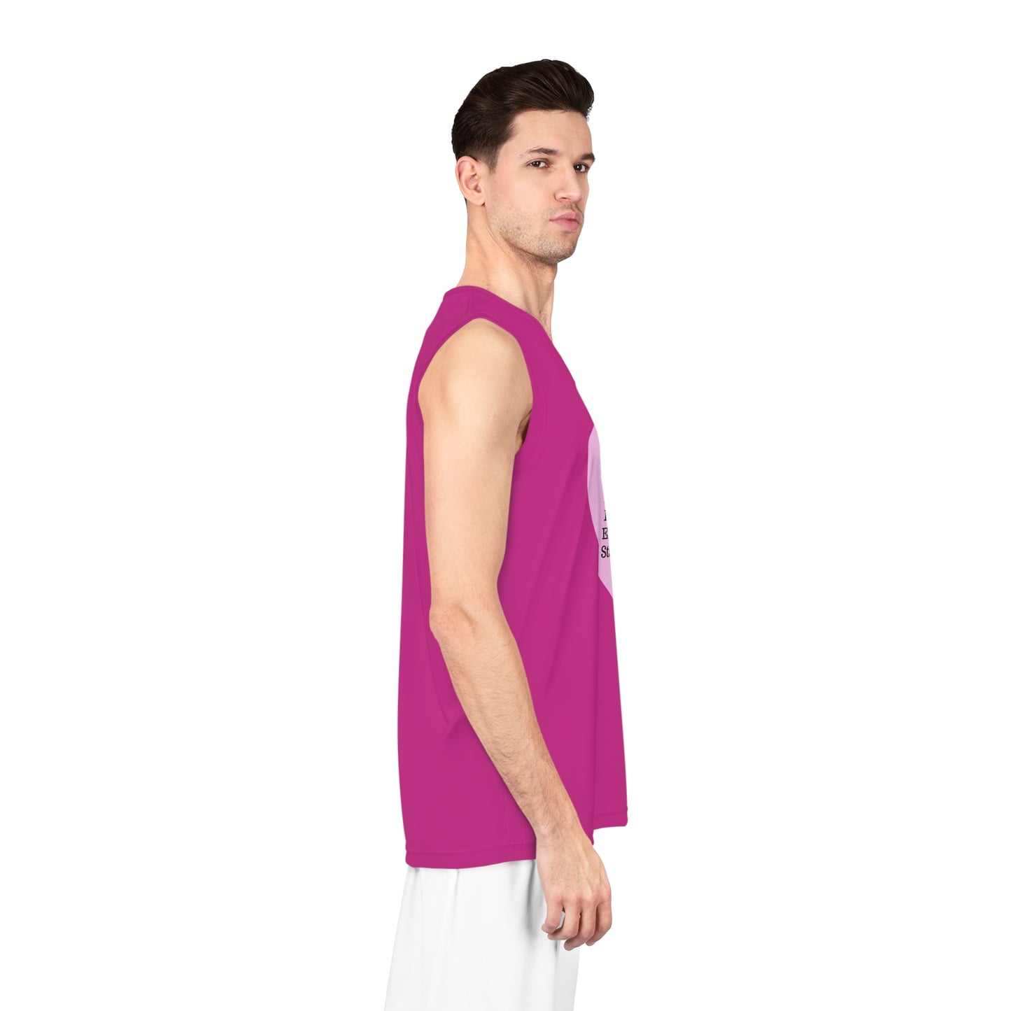 Love Heart Basketball Jersey (Pink)