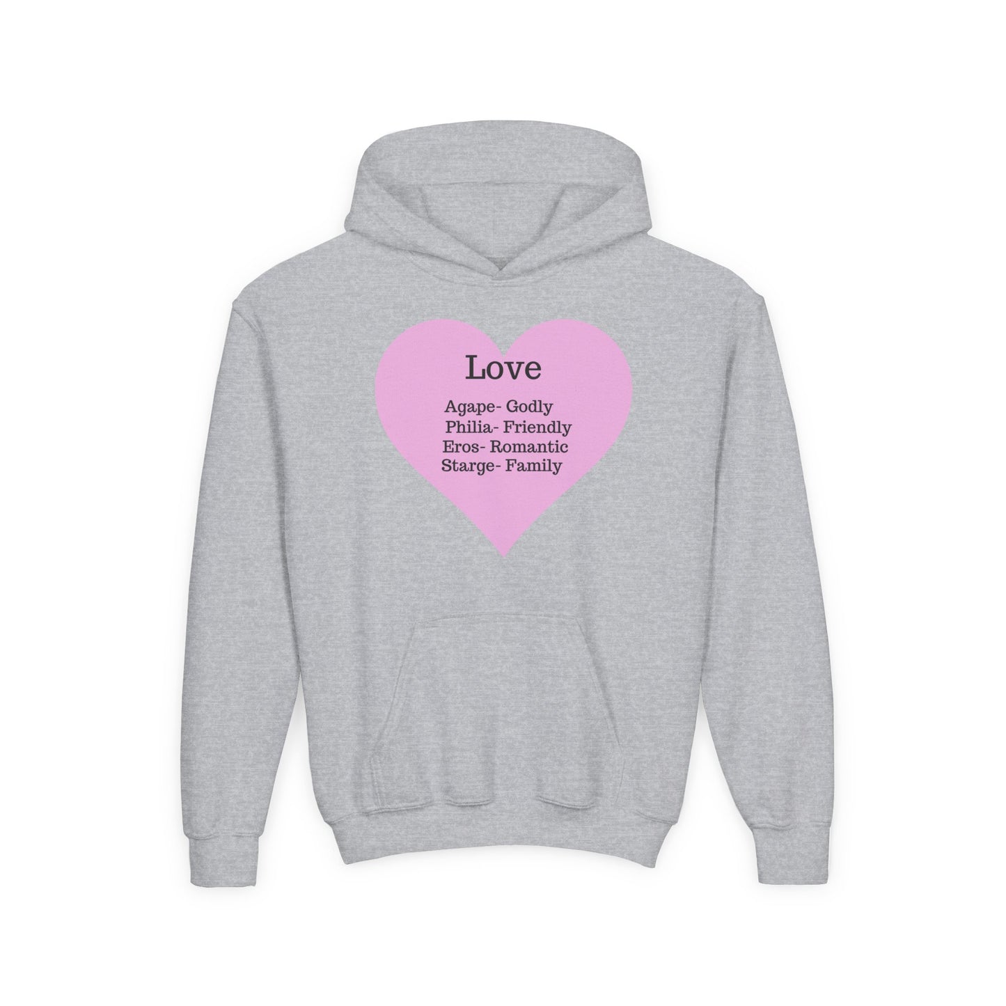 The Meaning of Love Kids Hoodie