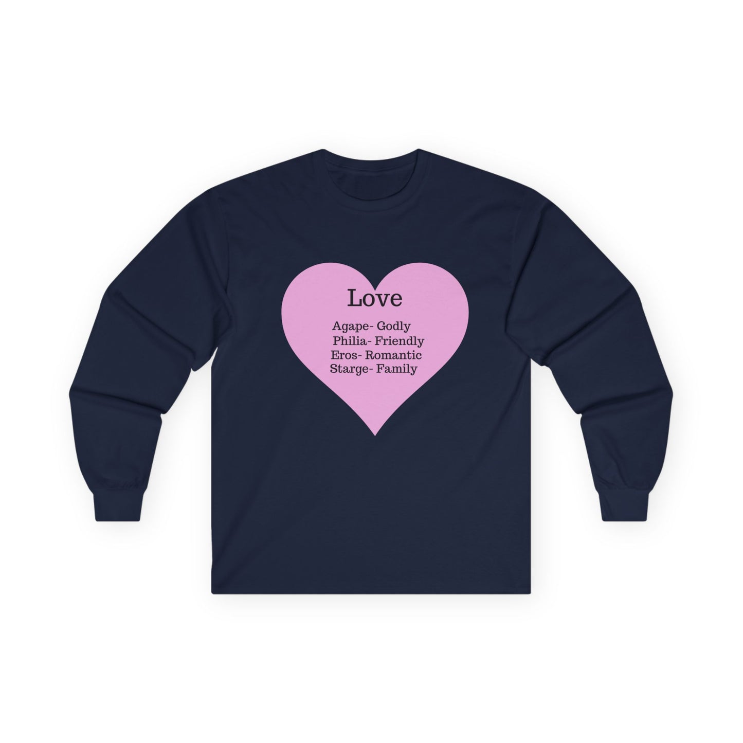Love Types Unisex Ultra Cotton Long Sleeve Tee