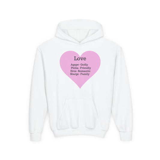 The Meaning of Love Kids Hoodie