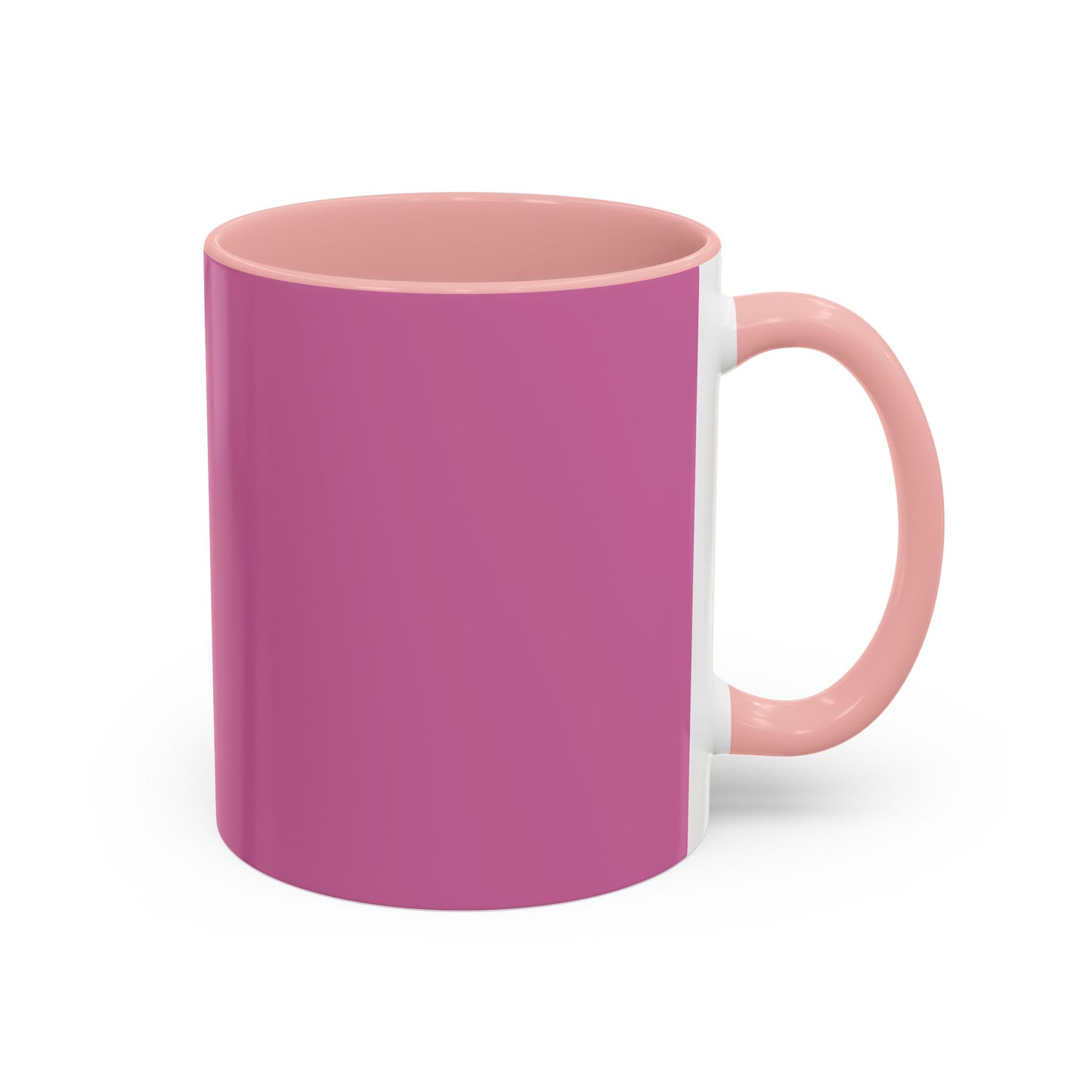 Charming Heart Accent Coffee Mug (Light pink)