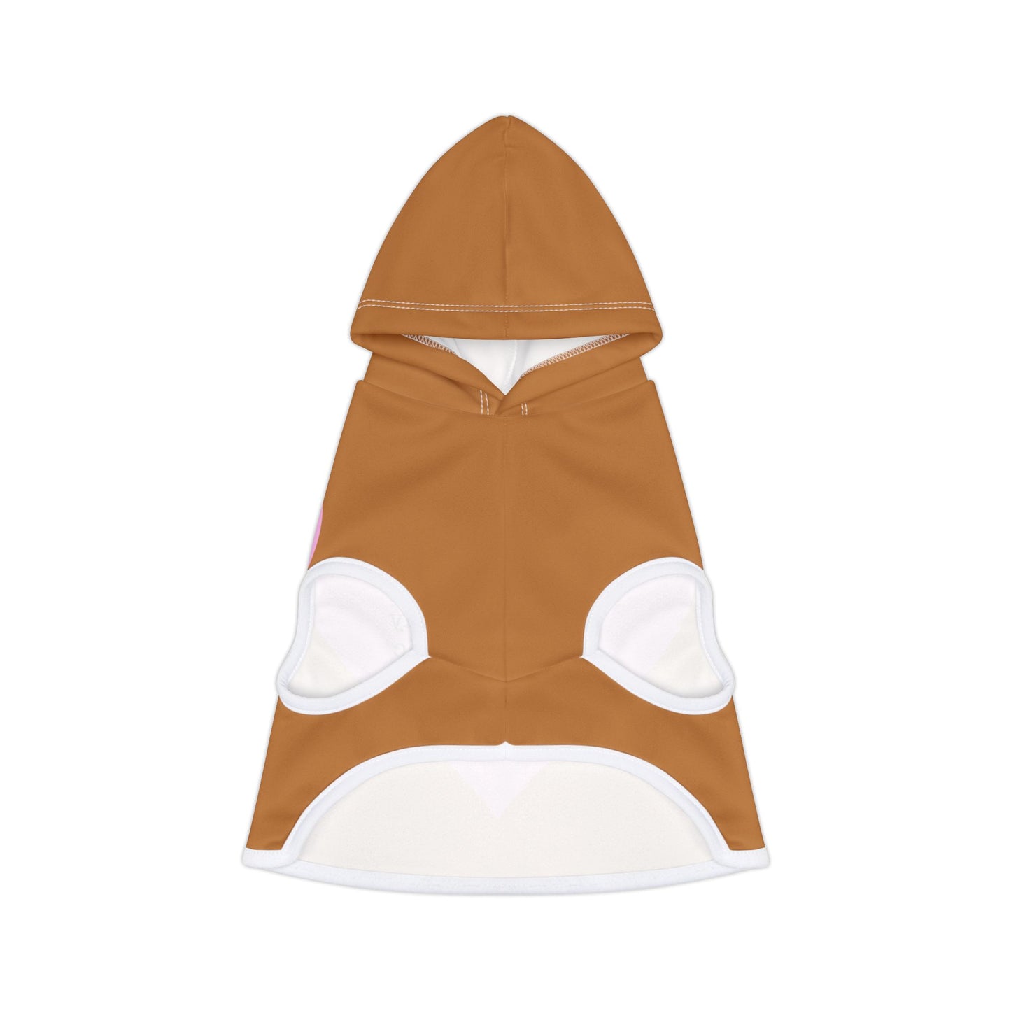 Charming Heart Pet Hoodie (Light brown)