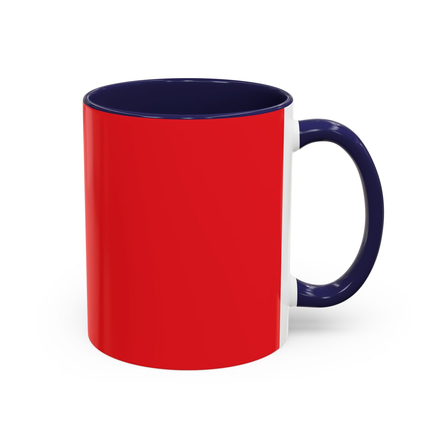 Charming Heart Accent Coffee Mug (Red)