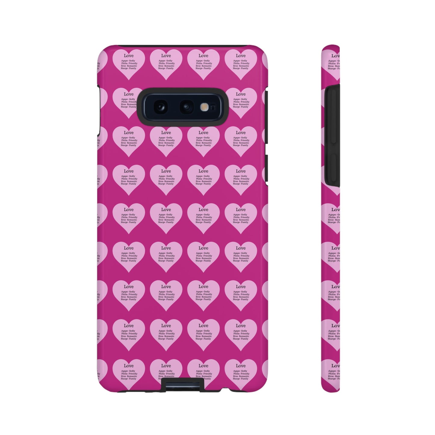 Hearts-A-Flutter Phone Case (Samsung)(Pink)