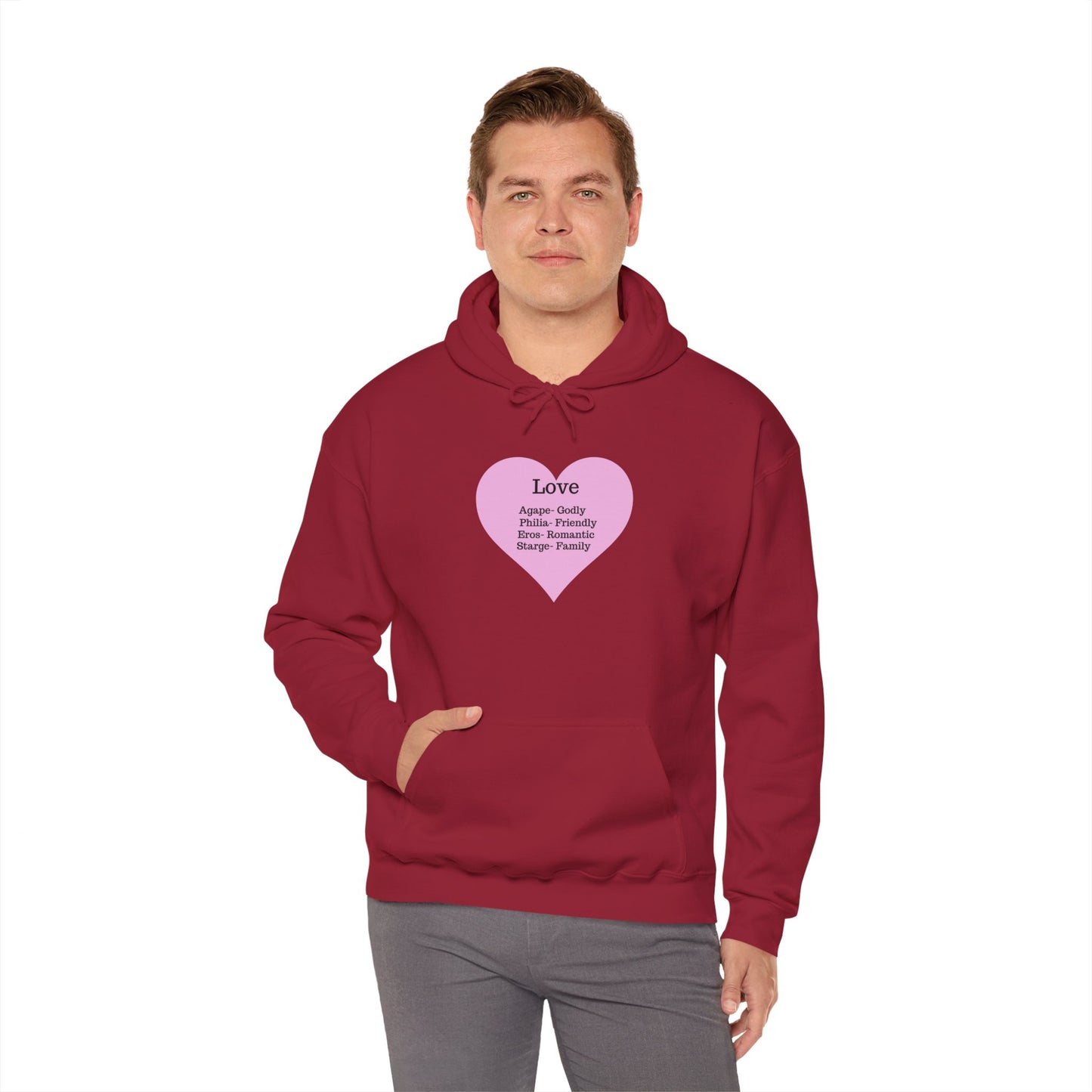 Love Types Unisex Heavy Blend Hoodie
