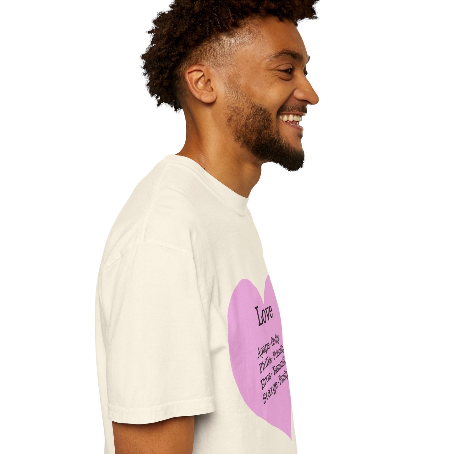 Love-Infused Unisex T-shirt: A Heartfelt Graphic Tee for All Occasions