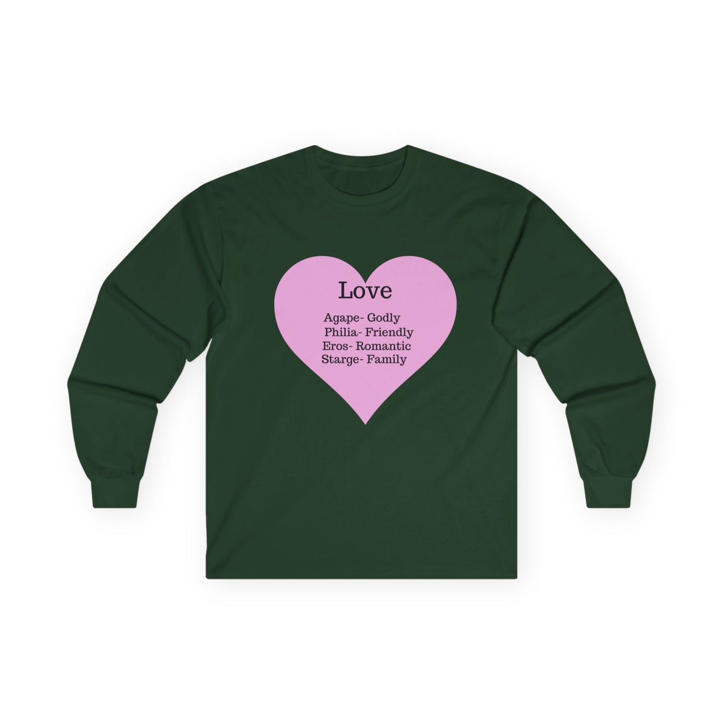 Love Types Unisex Ultra Cotton Long Sleeve Tee