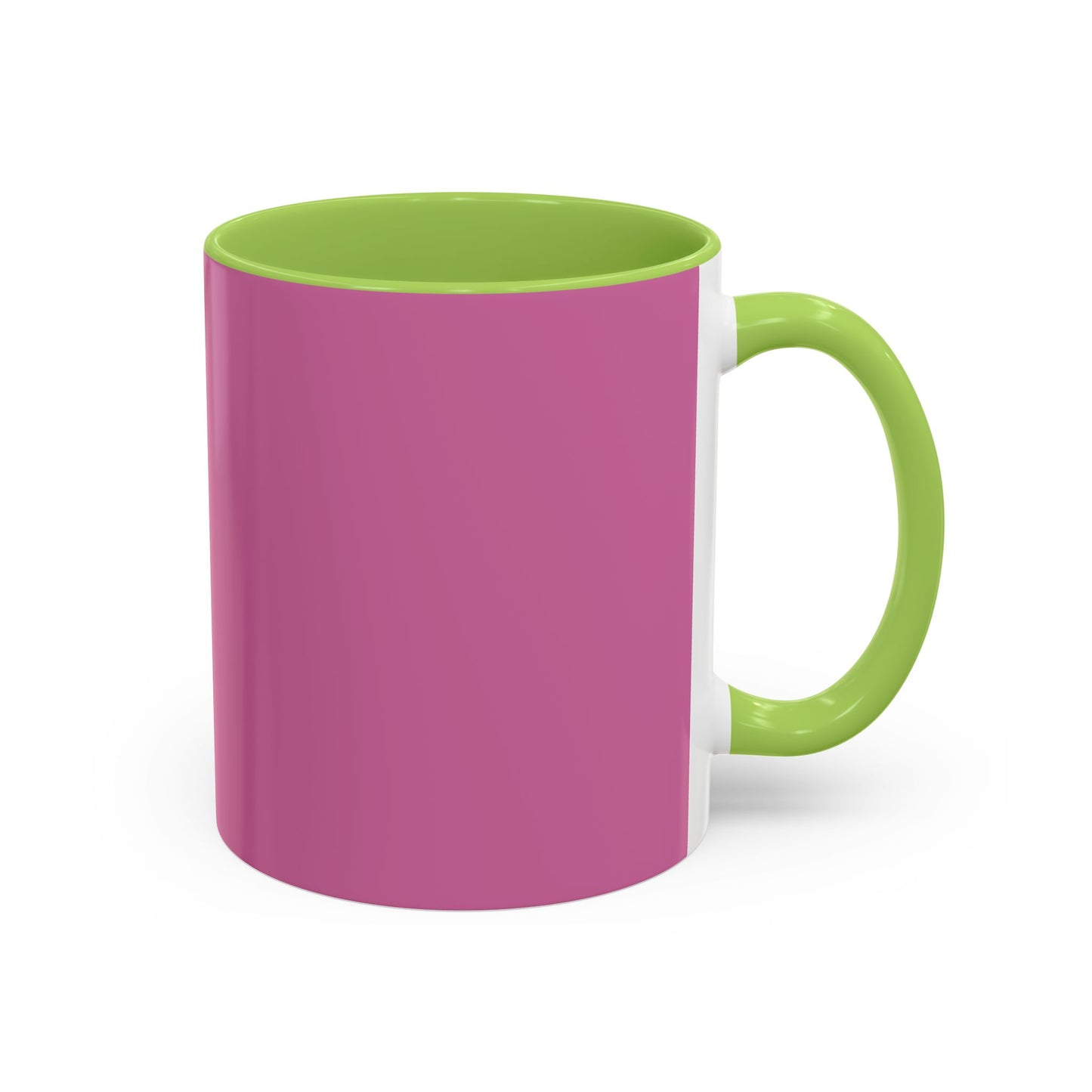 Charming Heart Accent Coffee Mug (Light pink)