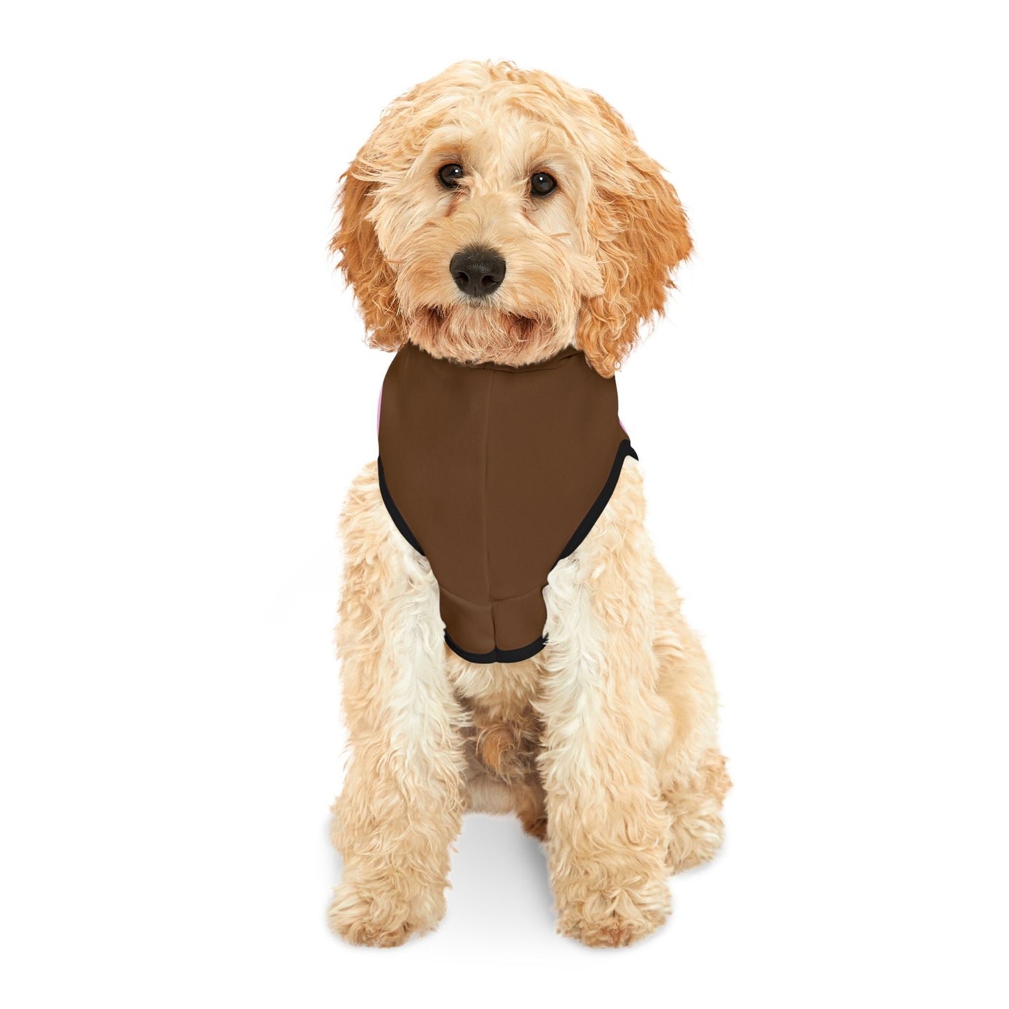 Charming Heart Pet Hoodie (Brown)