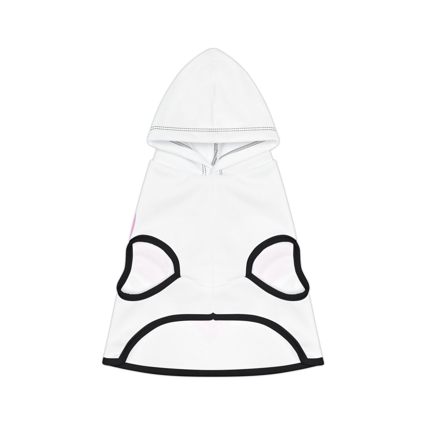 Charming Heart Pet Hoodie (White)